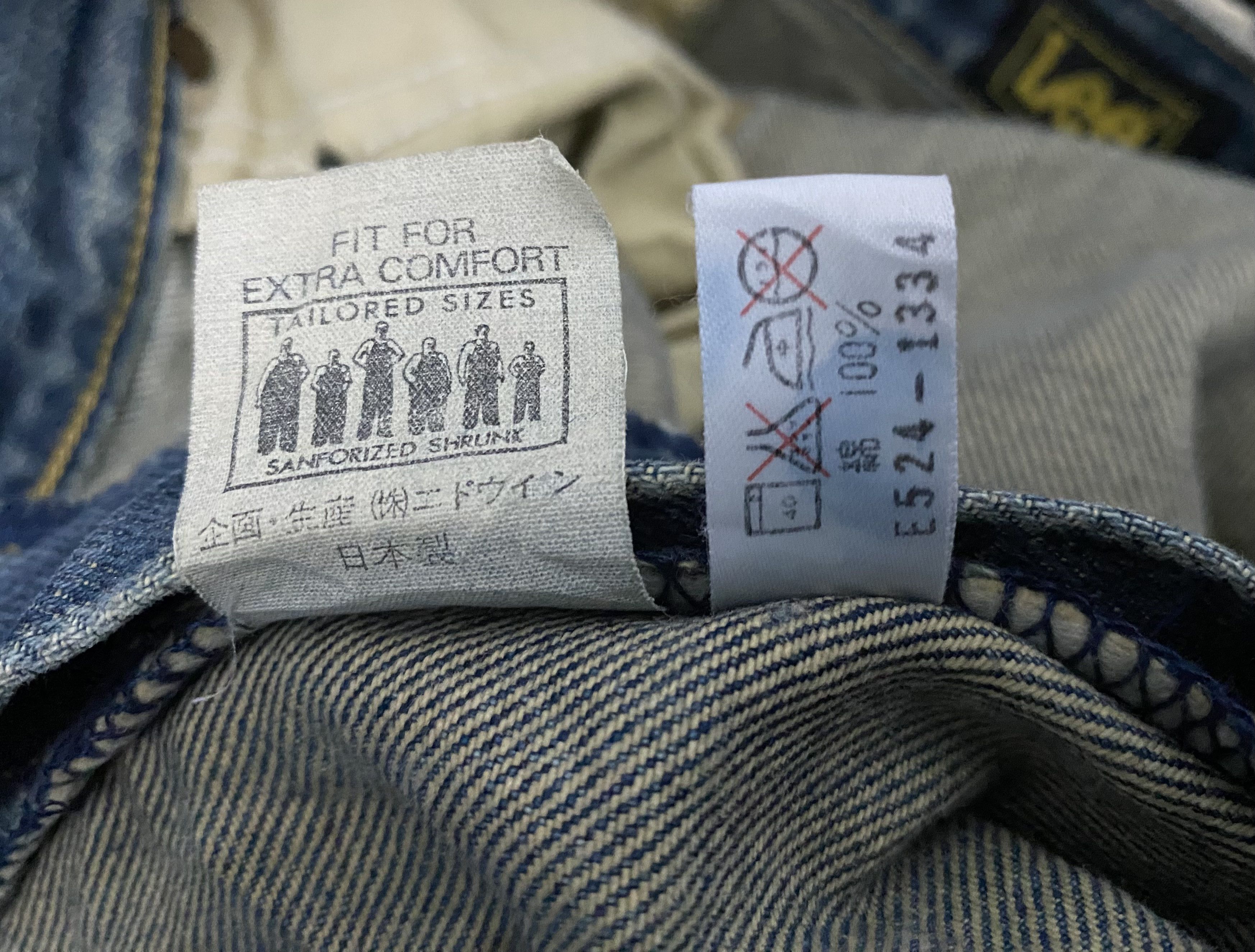 Lee Retro 90s Lee Dark Wash Faded Denim Workwear Jeans 34 Size US 34 / EU 50 - 16 Thumbnail