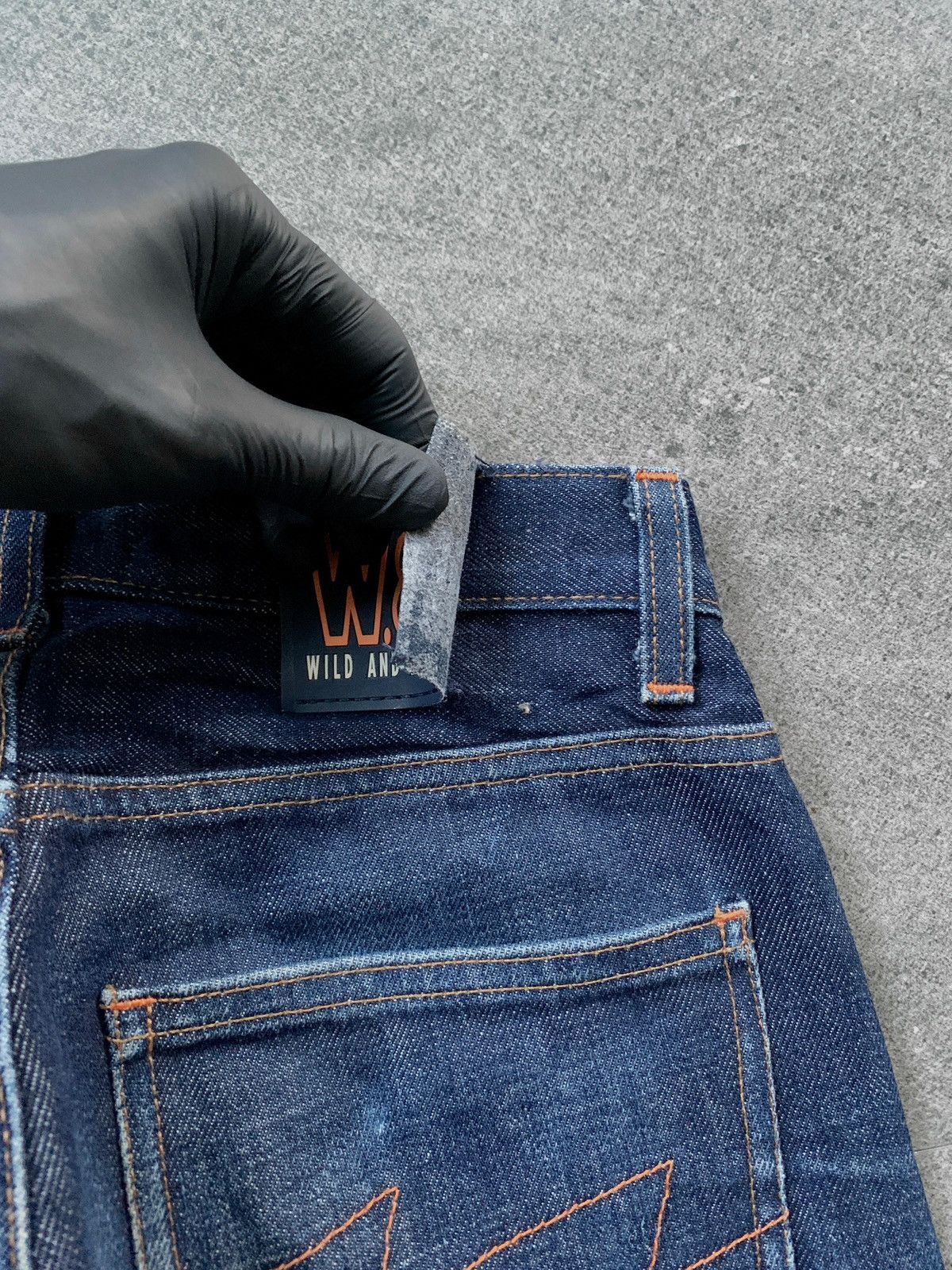 Walter Van Beirendonck FREE TAX! Washed Denim Jeans Size US 28 / EU 44 - 6 Thumbnail