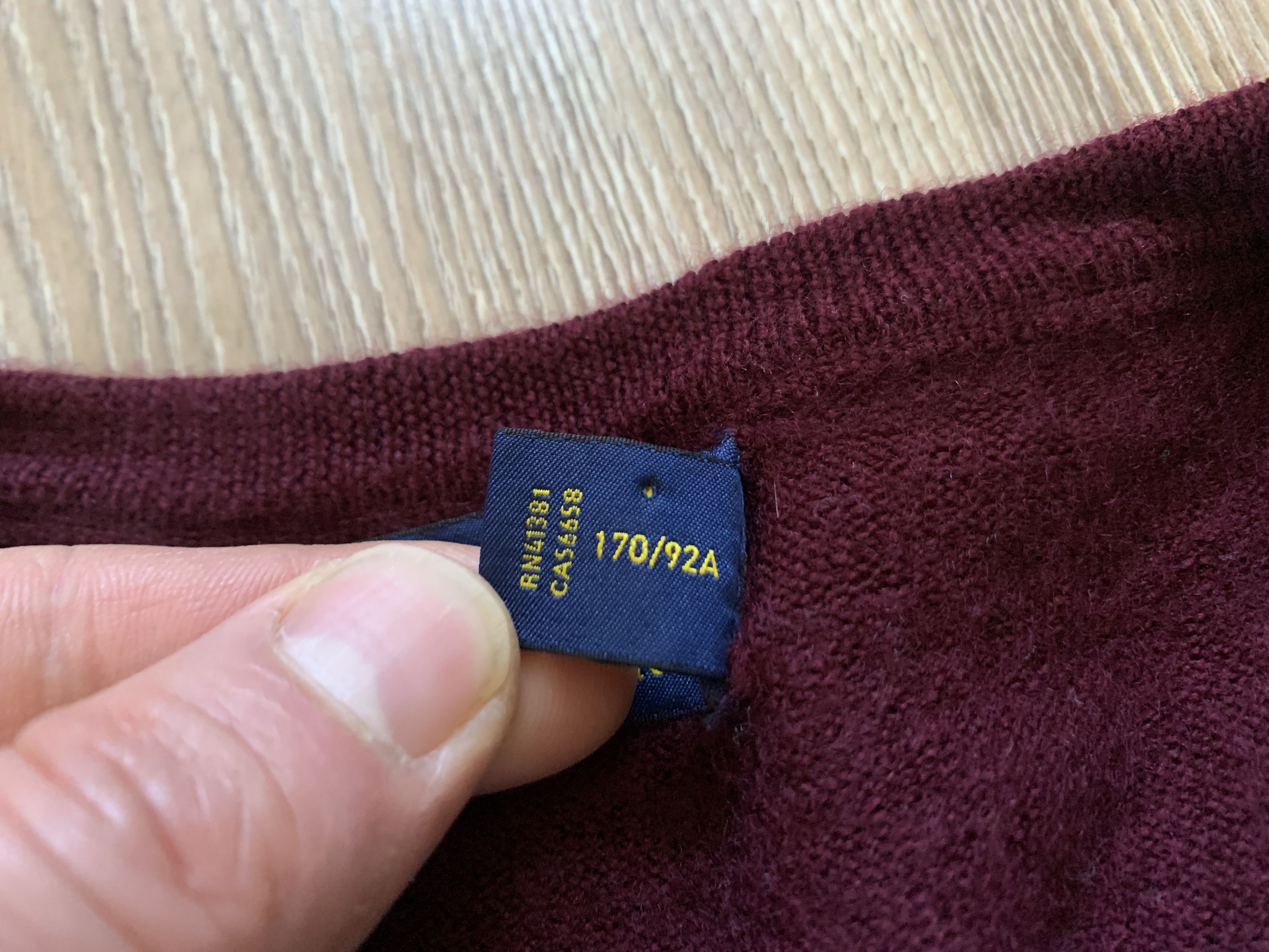 Polo Ralph Lauren Polo Ralph Lauren Wool Merino Pullover Sweater Size US S / EU 44-46 / 1 - 7 Thumbnail