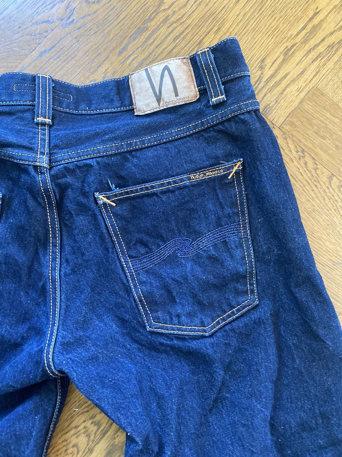 Nudie Jeans Nudie jeans Gritty Jackson Dry Maze Selvedge Size US 34 / EU 50 - 3 Thumbnail