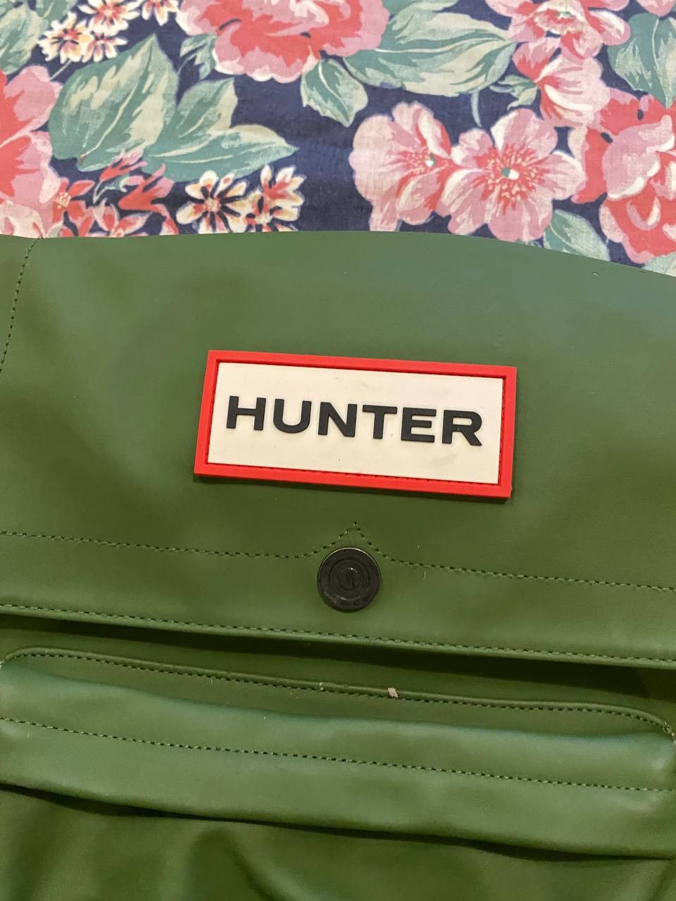 Hunter Backpak Hunter logo Vintage Streetwear Y2K Size ONE SIZE - 5 Thumbnail