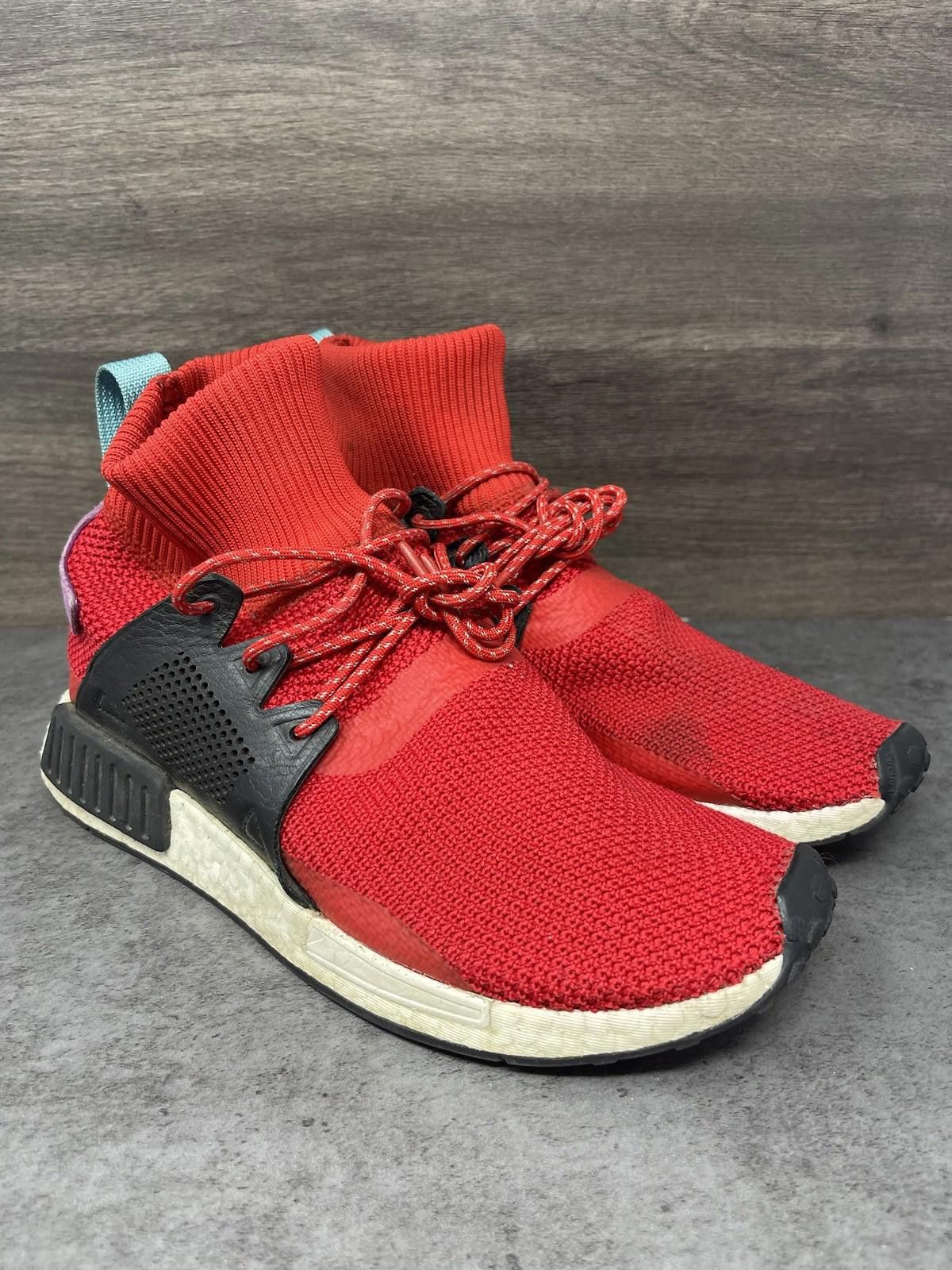 Adidas Adidas NMD XR1 Shoes Mens Size 10 Red Running Sneakers Size US 10 / EU 43 - 4 Thumbnail