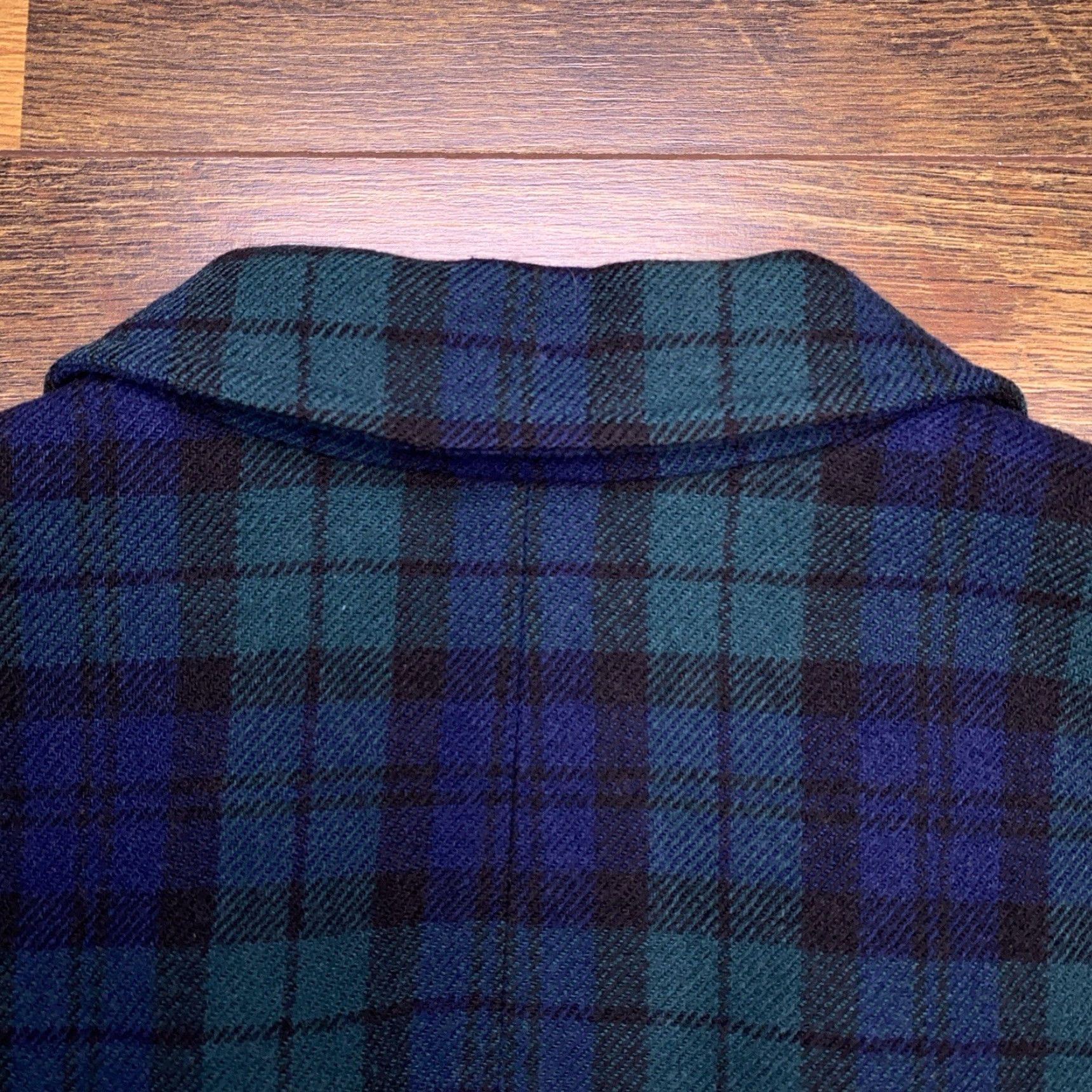 Pendleton VINTAGE Pendleton Blazer Green Tartan Plaid Wool Holiday Jacket Blazer Women's 12 Notch Lapel Regular Long Sleeve Wool Size XL / US 12-14 / IT 48-50 - 7 Thumbnail