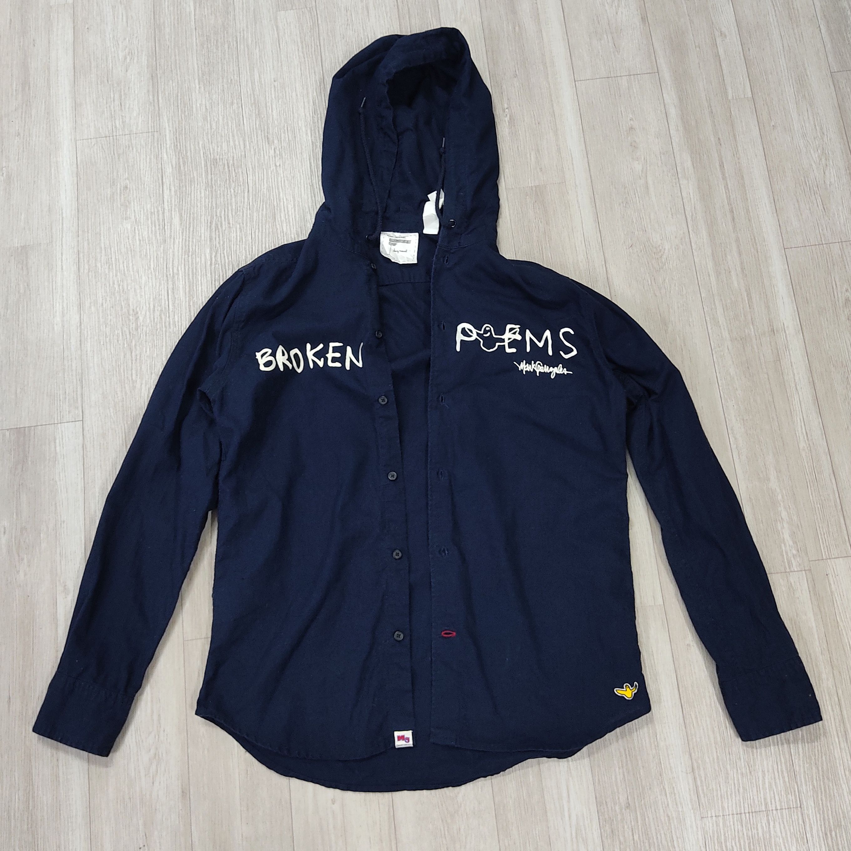 Shorty's Skateboards MG Broken Poem Skater's Shirts Hoodie Jacket Size US M / EU 48-50 / 2 - 3 Thumbnail