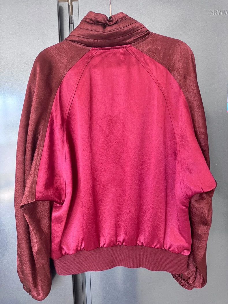 Saint Laurent Paris Saint Laurent Paris Saint Laurent Burgundy Jacket for Sale Size US M / EU 48-50 / 2 - 2 Thumbnail