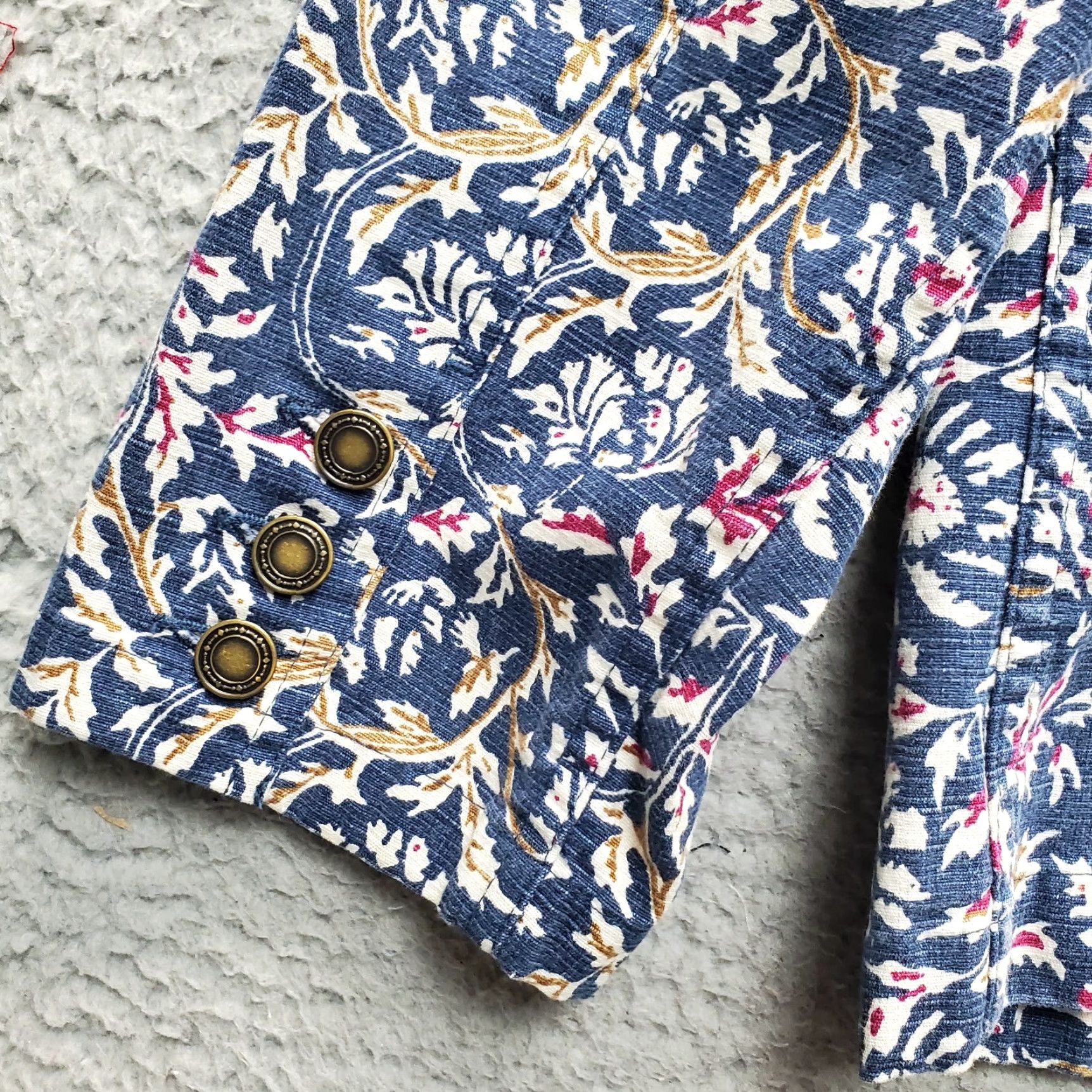 Charter Club Charter Club Shacket Womens 2X Multi Floral Long Sleeve Collared Button Front Shirt Womens Size 2X Multicolor Floral Size XXL / US 16-18 / IT 52-54 - 8 Thumbnail