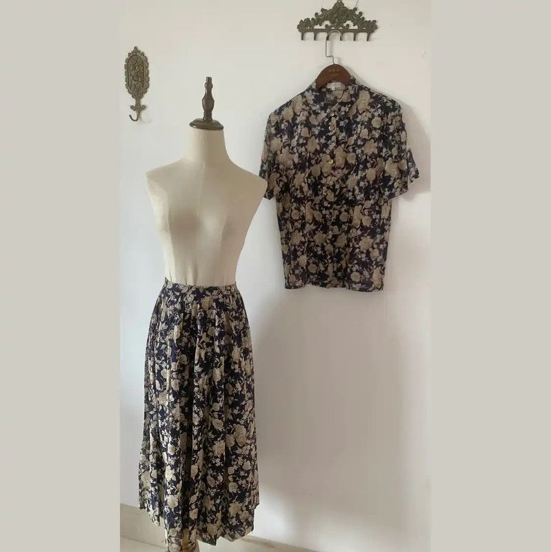 Burberry Burberry Women's Blue Polyester Dress Size M / US 6-8 / IT 42-44 - 1 Thumbnail