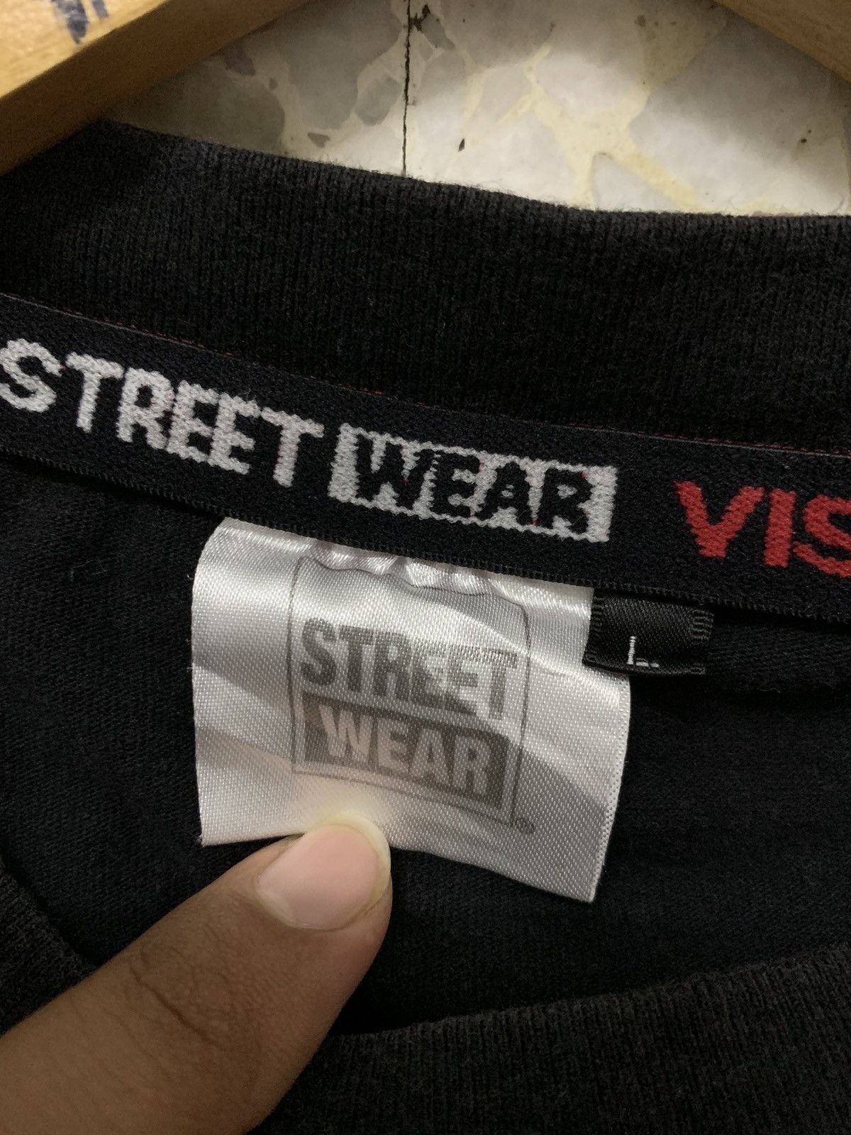 Vintage × Vision Streetwear VINTAGE VISION STREETWEAR POCKET TEE Size US L / EU 52-54 / 3 - 4 Thumbnail