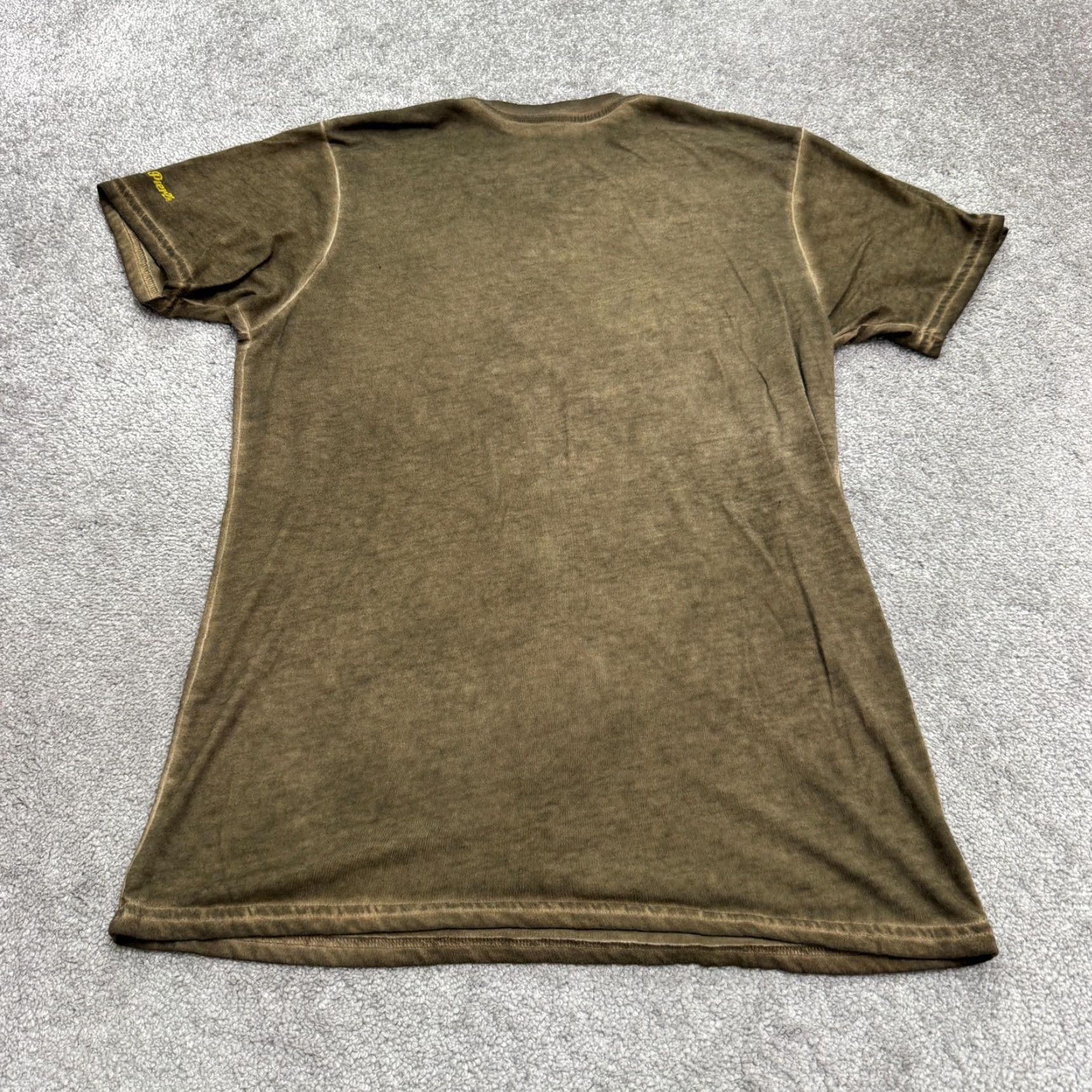 Vintage Pier 27 Cancun Riviera Maya Luchador Mask T-Shirt Mens Large Brown Mexican Tee Shirt Mens L Brown Pier 27 Mexican Streetwear Festival 90s Style Mens Size US L / EU 52-54 / 3 - 2 Thumbnail