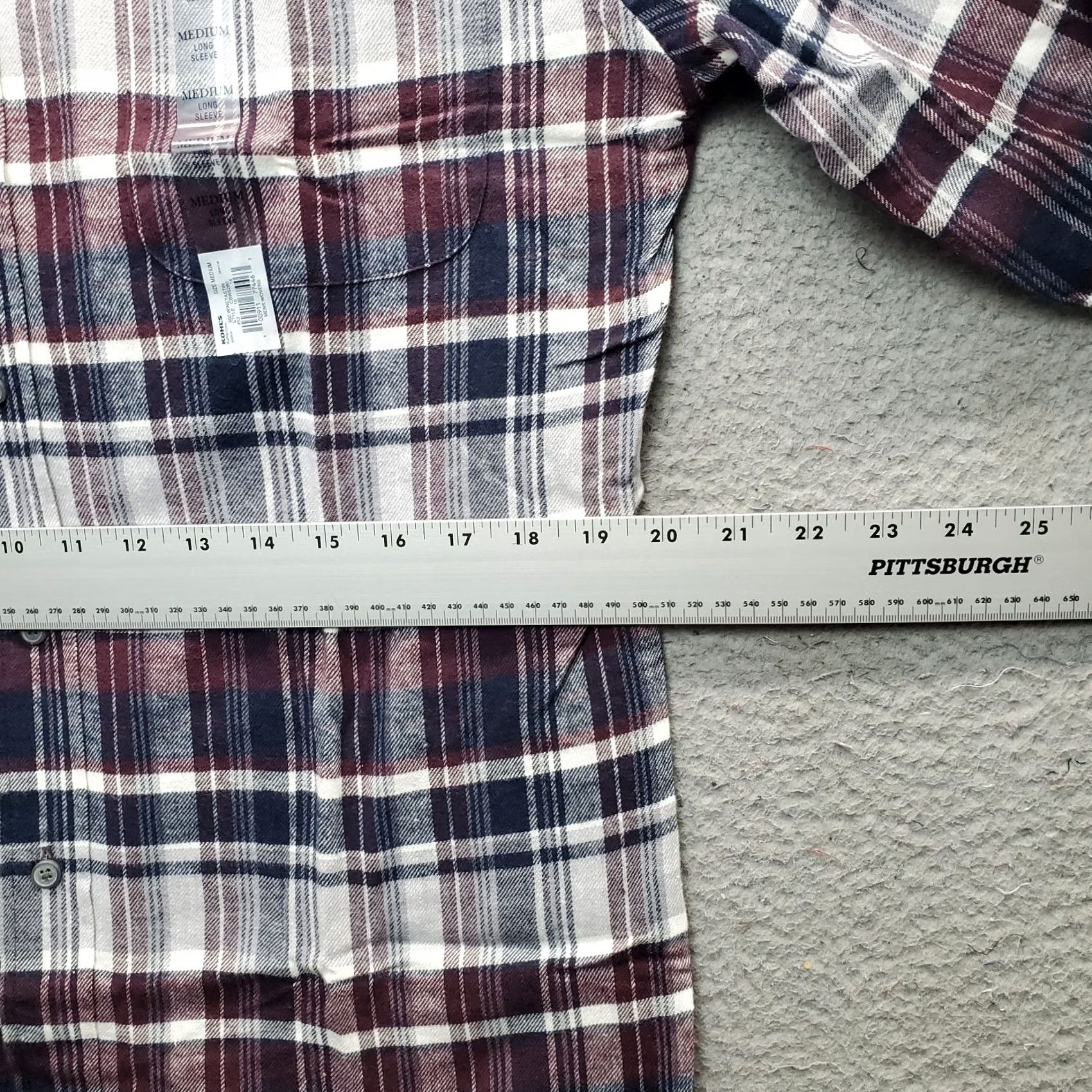 Croft & Barrow Croft & Barrow Mens Flannel Shirt Multi Plaid Long Sleeve Button-Down Shirt Mens M Color Multicolor Casual Shirt Size US M / EU 48-50 / 2 - 4 Thumbnail