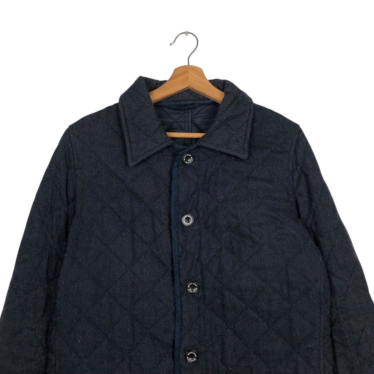 Beams Plus 📌Button Quilted Chore Jacket Beams Heart Size US L / EU 52-54 / 3 - 4 Thumbnail