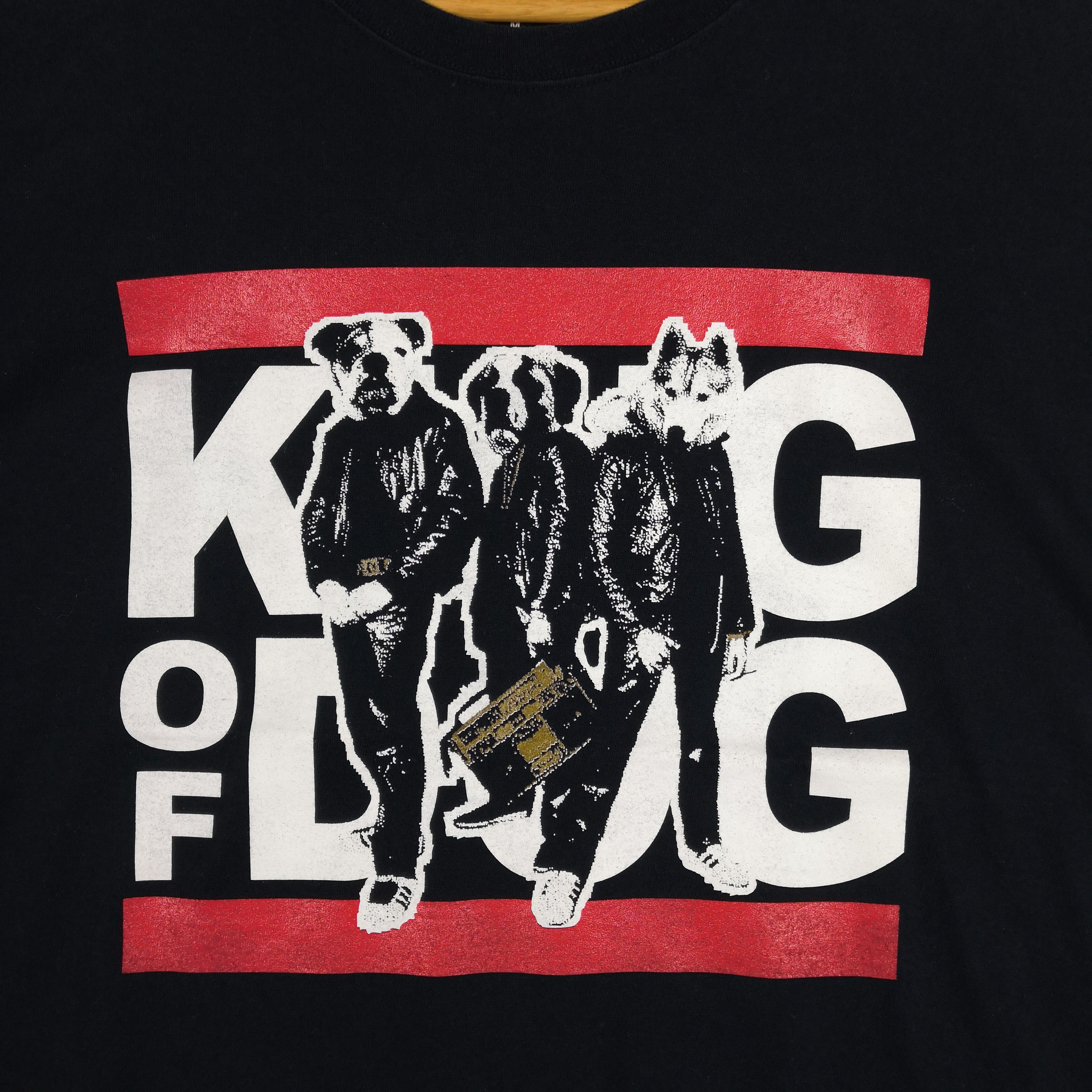Japanese Brand Vintage Y2K King of Dog Tshirt Rapper Hip Hop Swag Tees Size US M / EU 48-50 / 2 - 3 Thumbnail