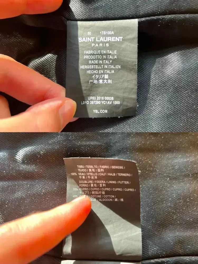 Saint Laurent Paris Sz 5-2507 Size US M / EU 48-50 / 2 - 8 Thumbnail