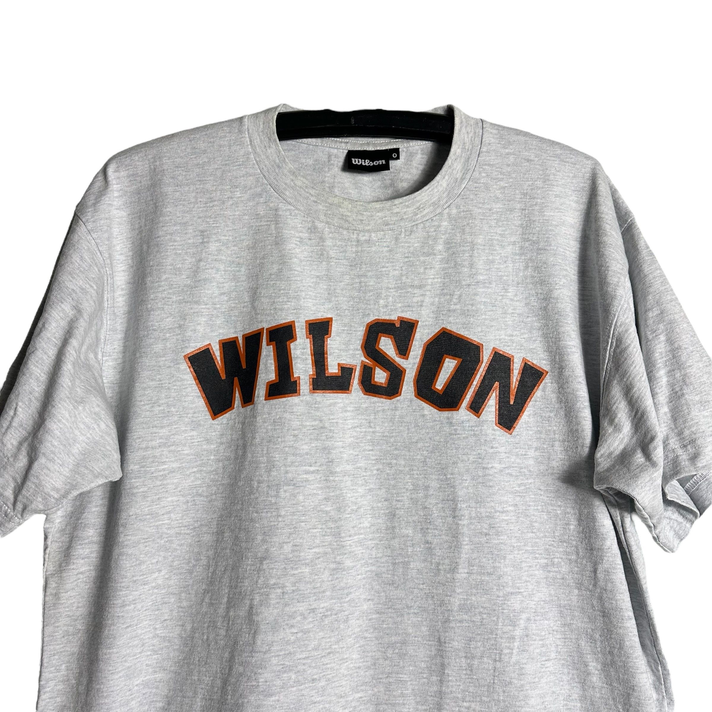Wilson 🔥RARE🔥Vintage Wilson Sportwear T-shirt Size US L / EU 52-54 / 3 - 2 Thumbnail