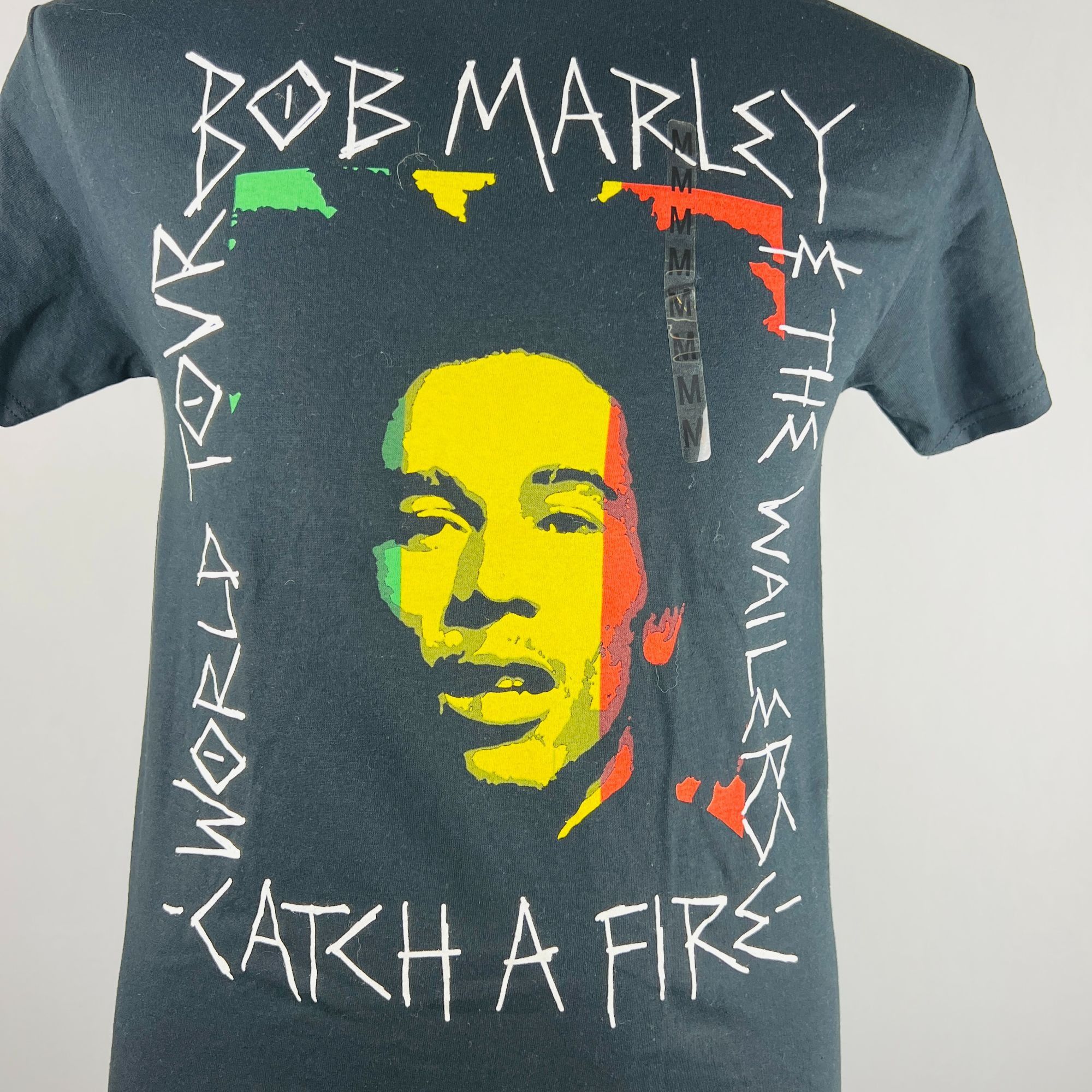 Zion Rootswear Bob Marley & The Wailers Catch A Fire World Tour Med T-Shirt Size US M / EU 48-50 / 2 - 2 Thumbnail