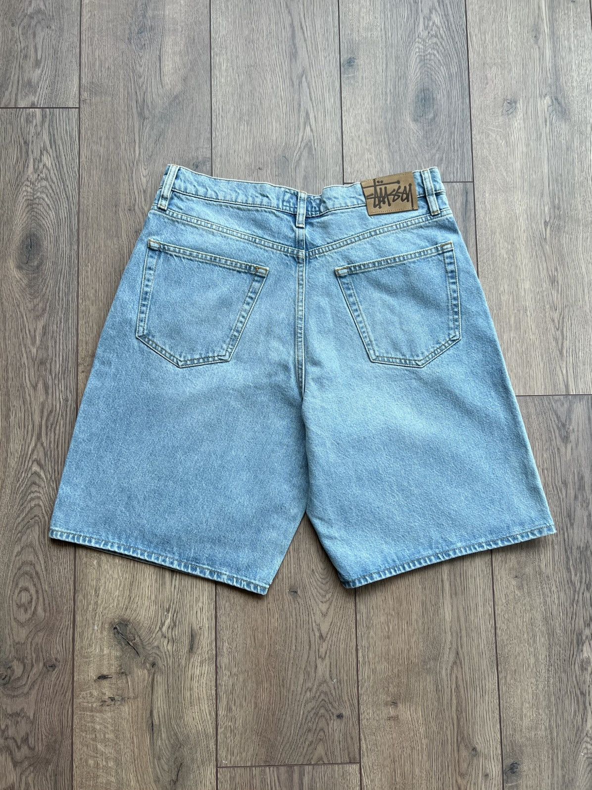 Stussy Stussy Denim Big Ol Short Washed Blue 32 Size US 32 / EU 48 - 2 Thumbnail