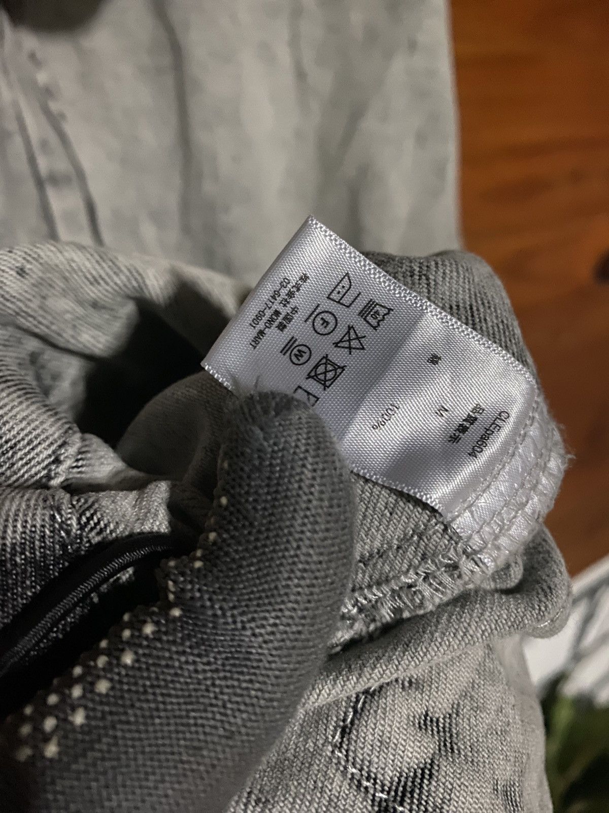 Japanese Brand CLEL Washed Gray Oversized Denim Hooded Jacket – Vintage Size US L / EU 52-54 / 3 - 8 Thumbnail