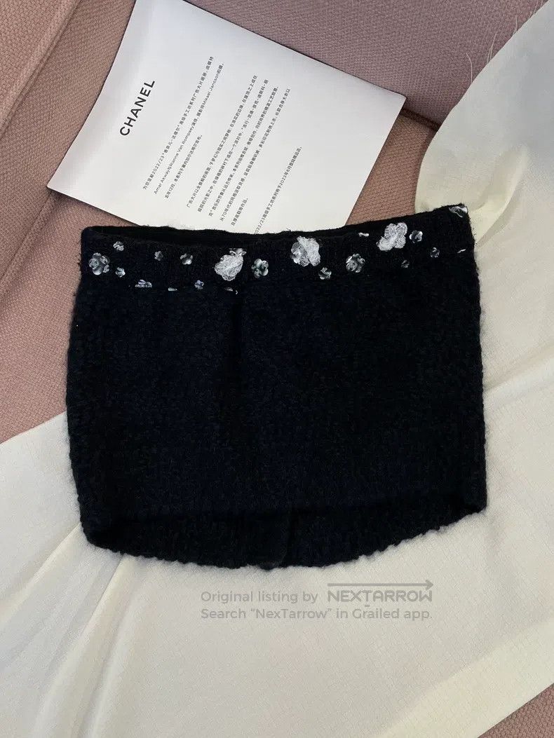 Chanel Chanel Black snowflake chest Size XS / US 0-2 / IT 36-38 - 3 Thumbnail