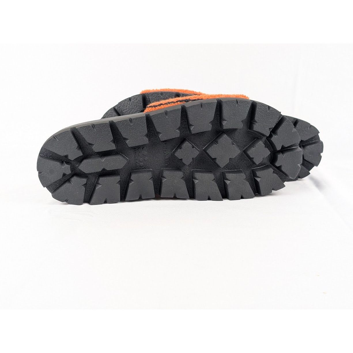Prada o1rshd1 Striped Logo Slides in Arancio Size US 9 / EU 42 - 8 Thumbnail