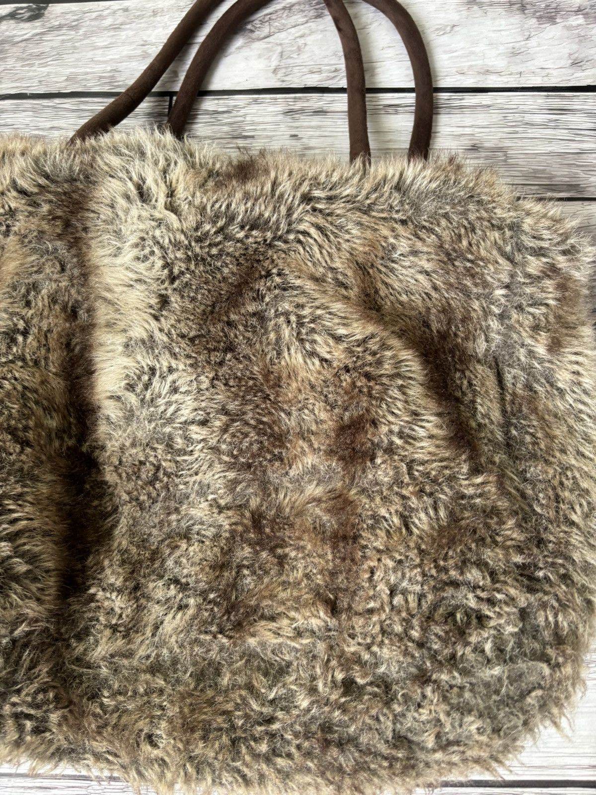 Hysteric Glamour × Japanese Brand 💥 VTG YK2 Hysteric Glamour LGB Style Fur Big Bag Lil Uzi Size ONE SIZE - 2 Thumbnail