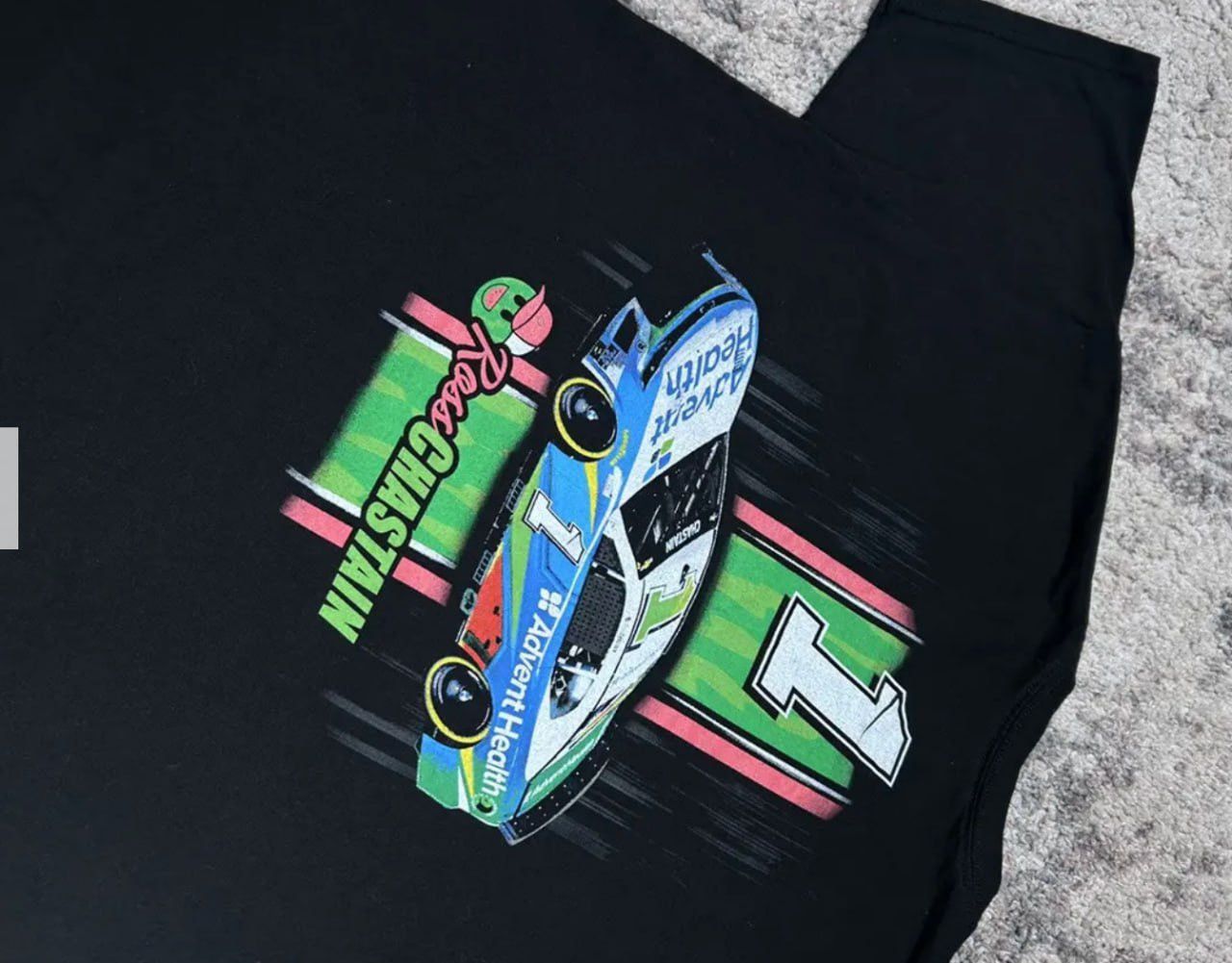 Vintage ROSS CHASTAIN #1 NASCAR VINTAGE TEE Size US L / EU 52-54 / 3 - 3 Thumbnail