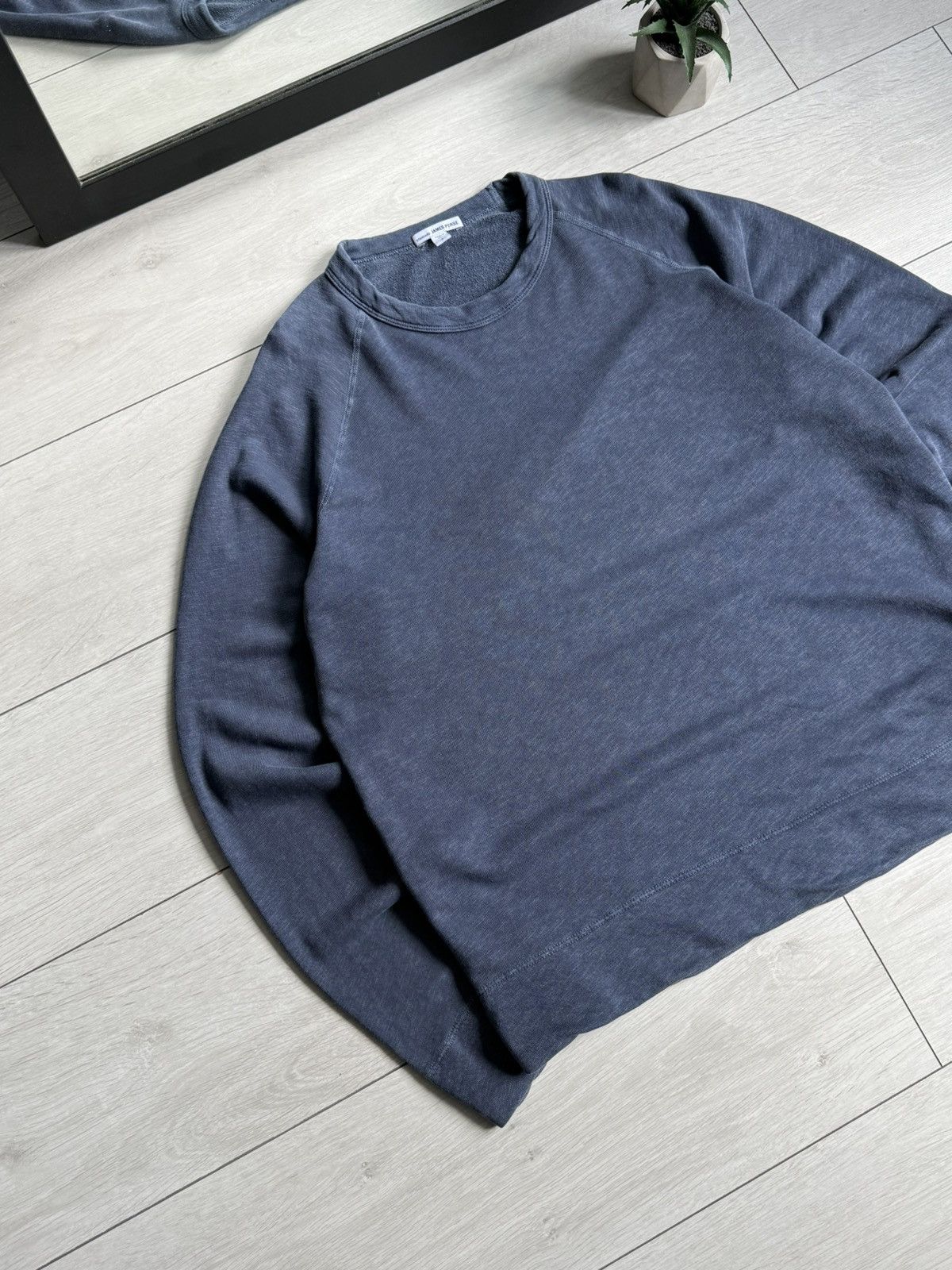James Perse James Perse Vintage Fleece Raglan Pullover Deep Pigment Size US M / EU 48-50 / 2 - 6 Thumbnail