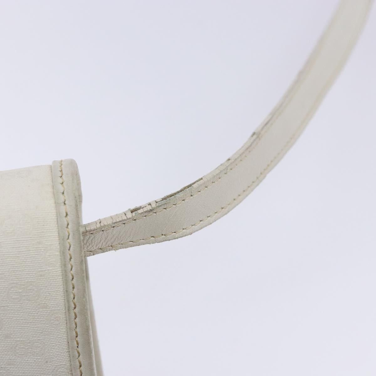 Gucci GUCCI Micro GG Supreme Shoulder Bag Pvc White Gold 004 58 Size ONE SIZE - 9 Thumbnail