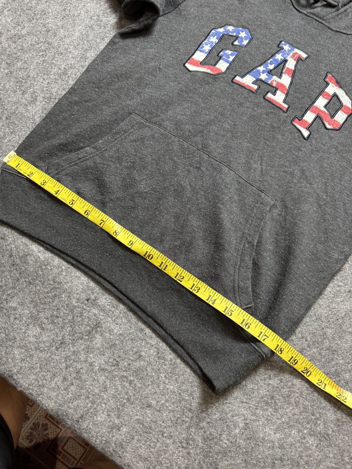 Gap GAP American Flag Hoodie Size US XS / EU 42 / 0 - 9 Thumbnail