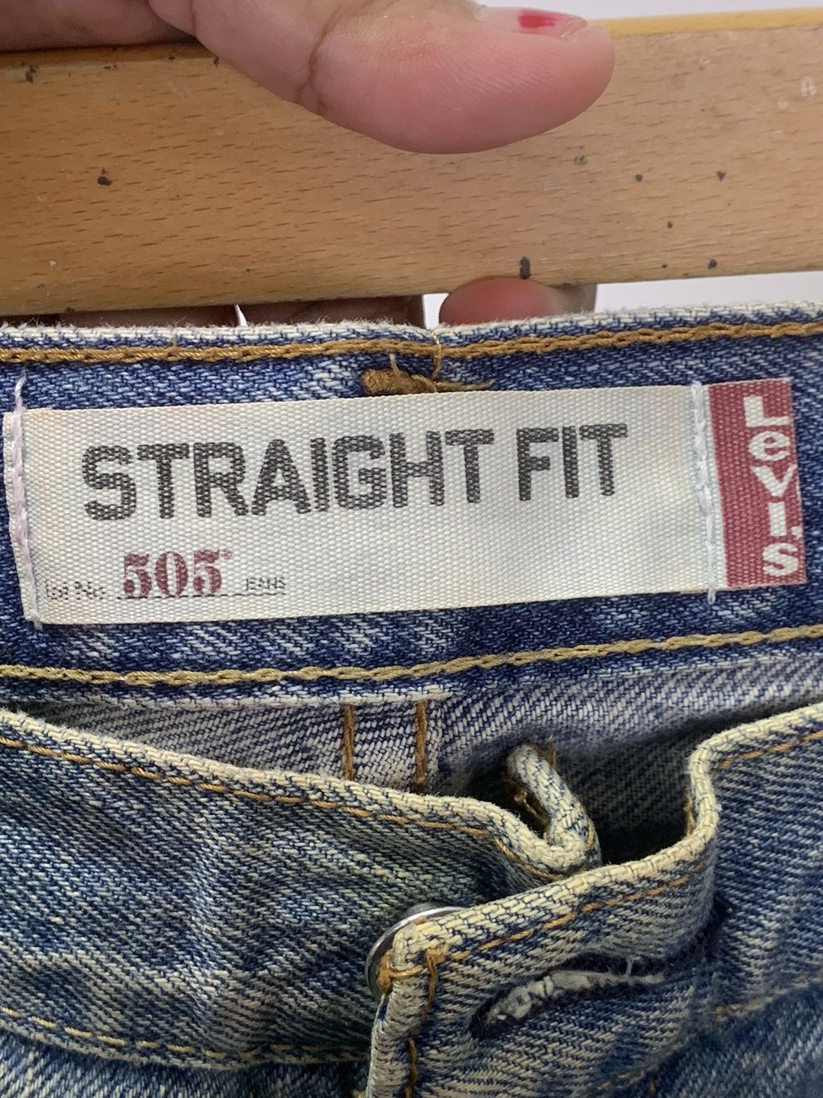 Levi's Vintage Clothing × Vintage Vintage 505 Levis Denim Size US 36 / EU 52 - 15 Thumbnail