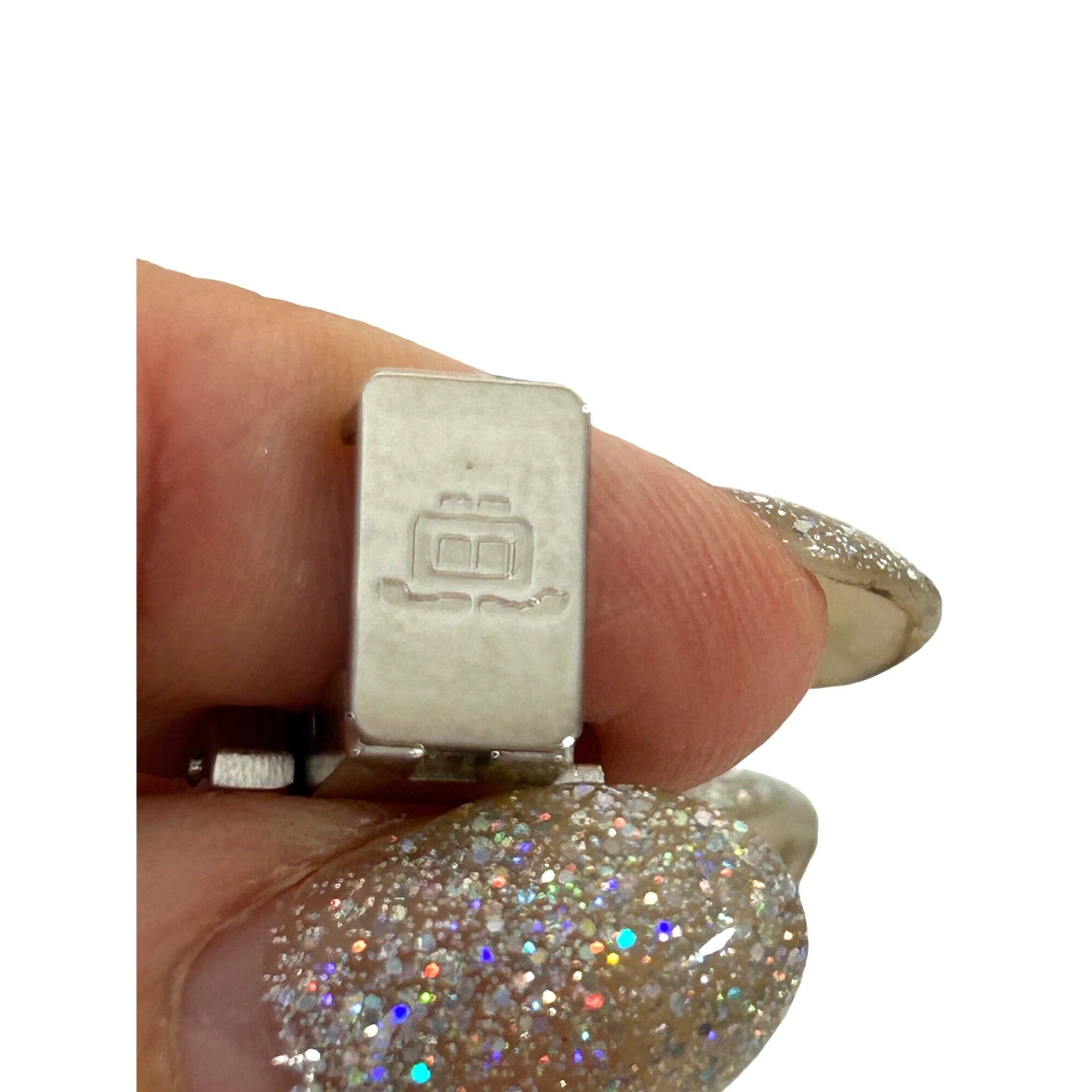 Fossil × Jennifer Lopez Jennifer Lopez Heart Wristwatch Vtg Lock Key Charms White Mo Size ONE SIZE - 5 Thumbnail