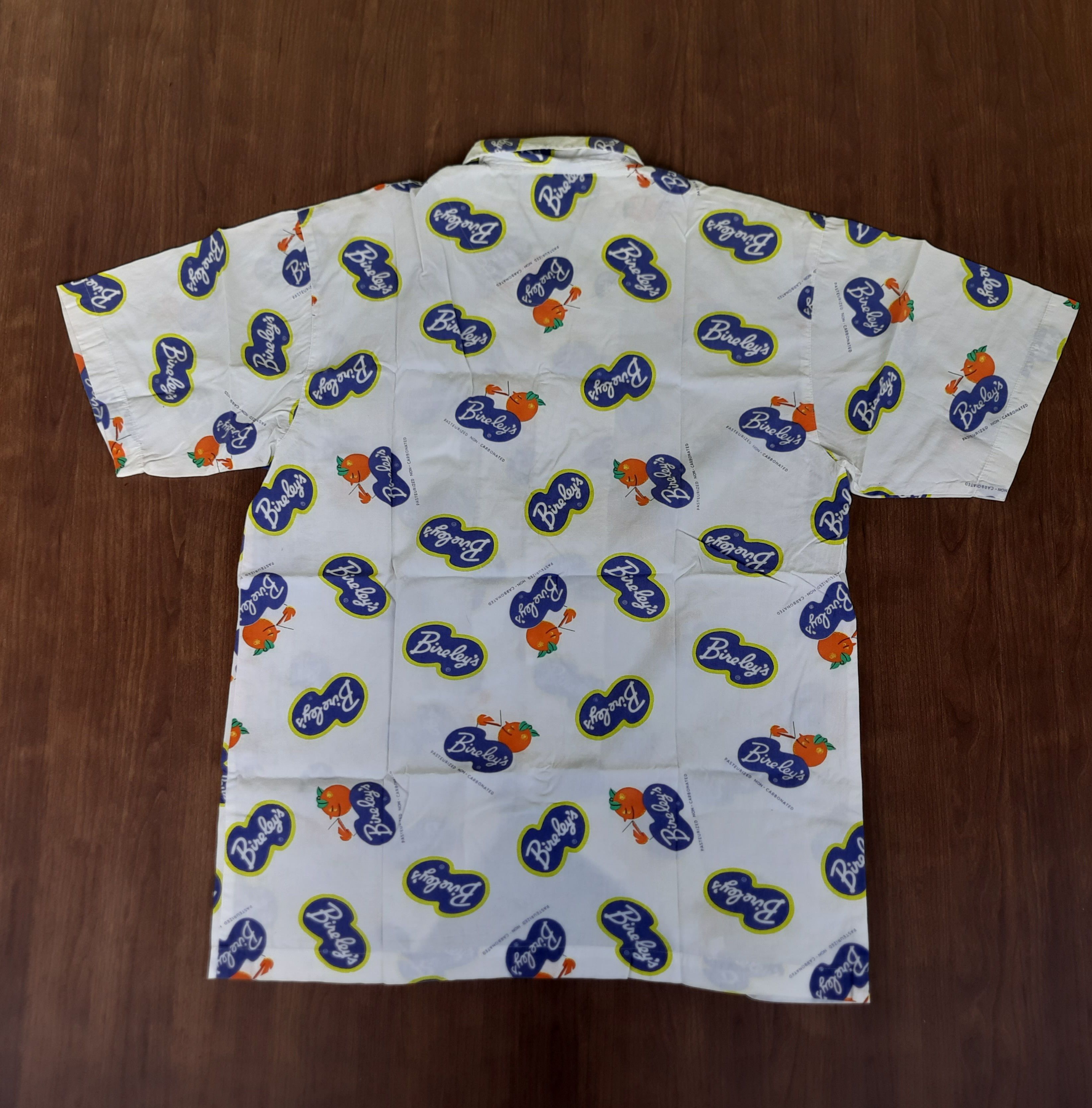 Japanese Brand Vintage 90s BIRELEY'S All Over Print Shirts Size US M / EU 48-50 / 2 - 2 Thumbnail