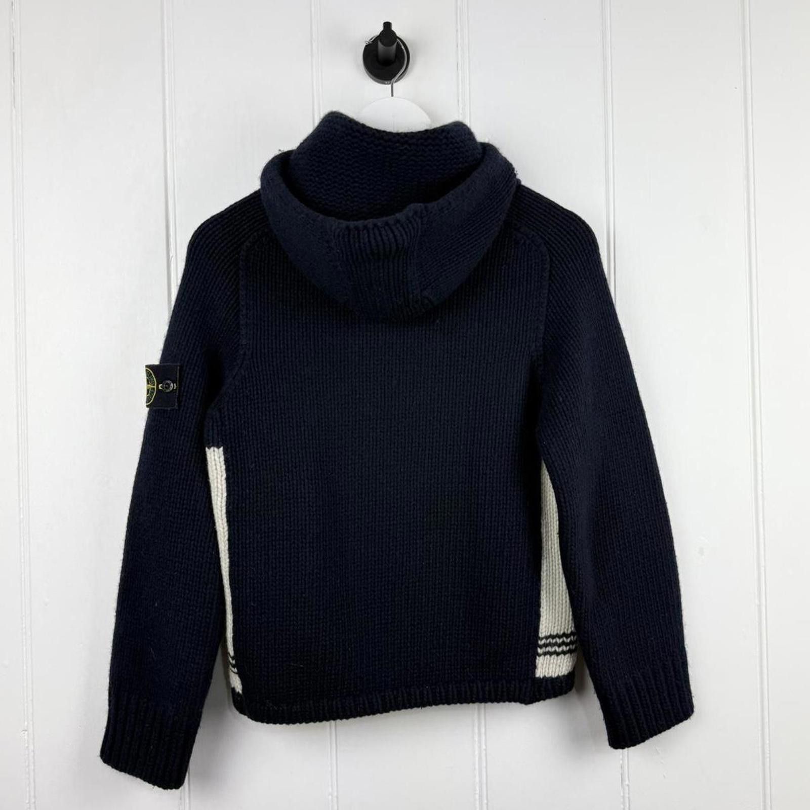 Stone Island Stone Island Knit Hoodie Size S / US 4 / IT 40 - 2 Thumbnail