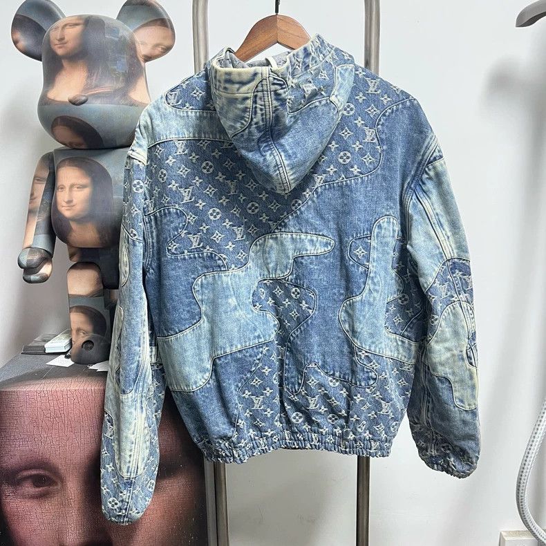 Louis Vuitton Louis Vuitton Full print denim jacket 2504-Nextarrow Size US M / EU 48-50 / 2 - 2 Thumbnail