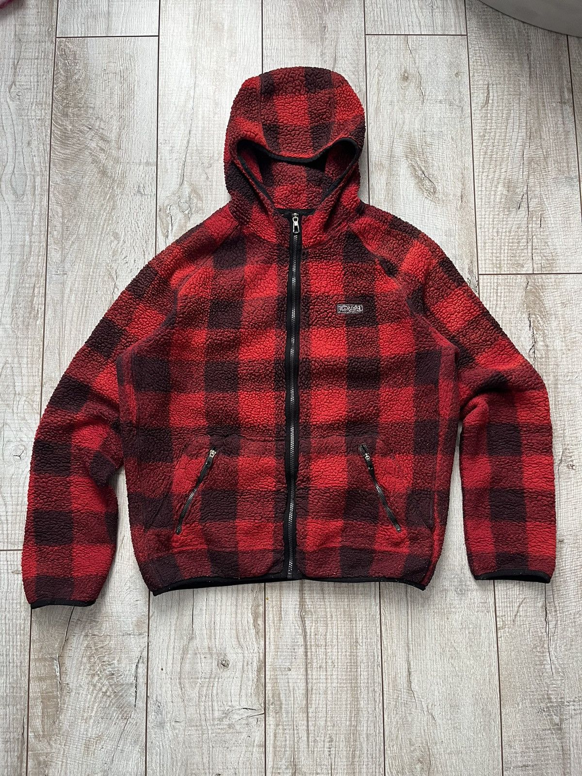 Polo Ralph Lauren × Vintage Vintage Hoodie Polo Ralph Lauren Full Zip Y2K Size US L / EU 52-54 / 3 - 1 Thumbnail