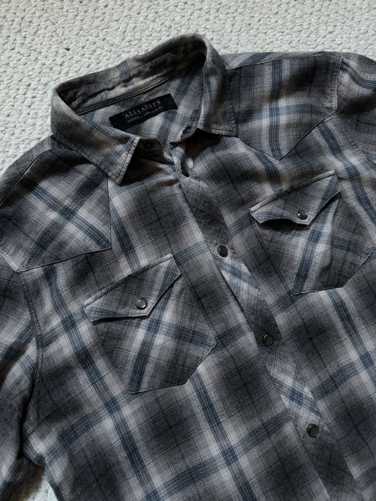 Allsaints Allsaints Western Flannel Size US M / EU 48-50 / 2 - 3 Thumbnail