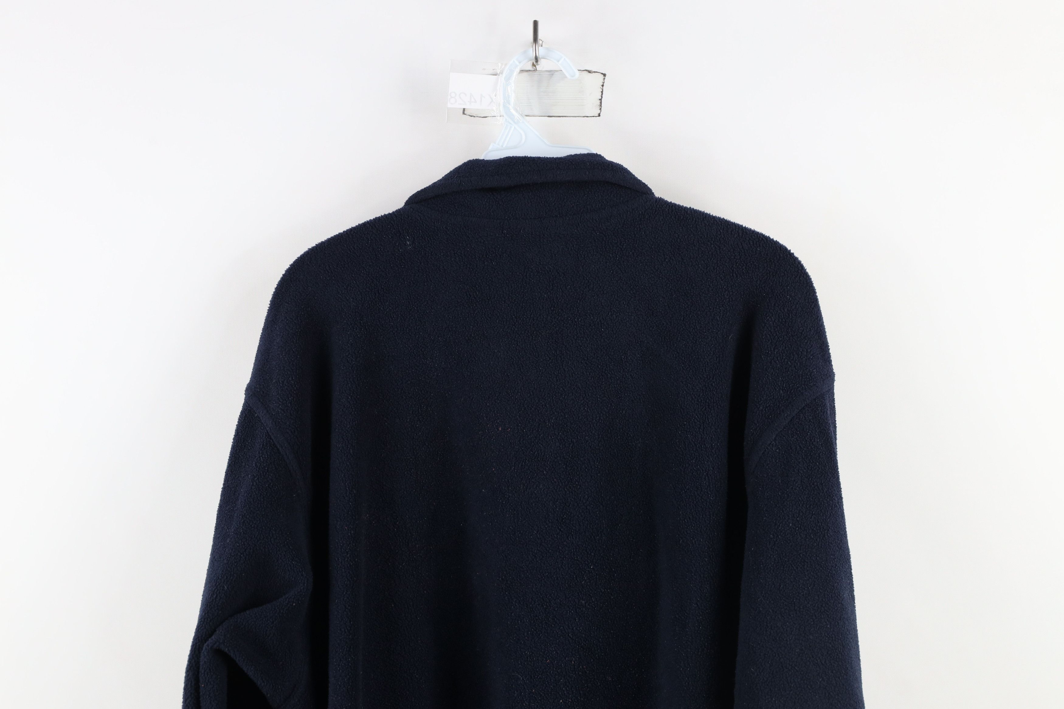 Champion × Vintage Vintage 90s Champion University of Michigan Half Zip Sweater Size US L / EU 52-54 / 3 - 13 Thumbnail