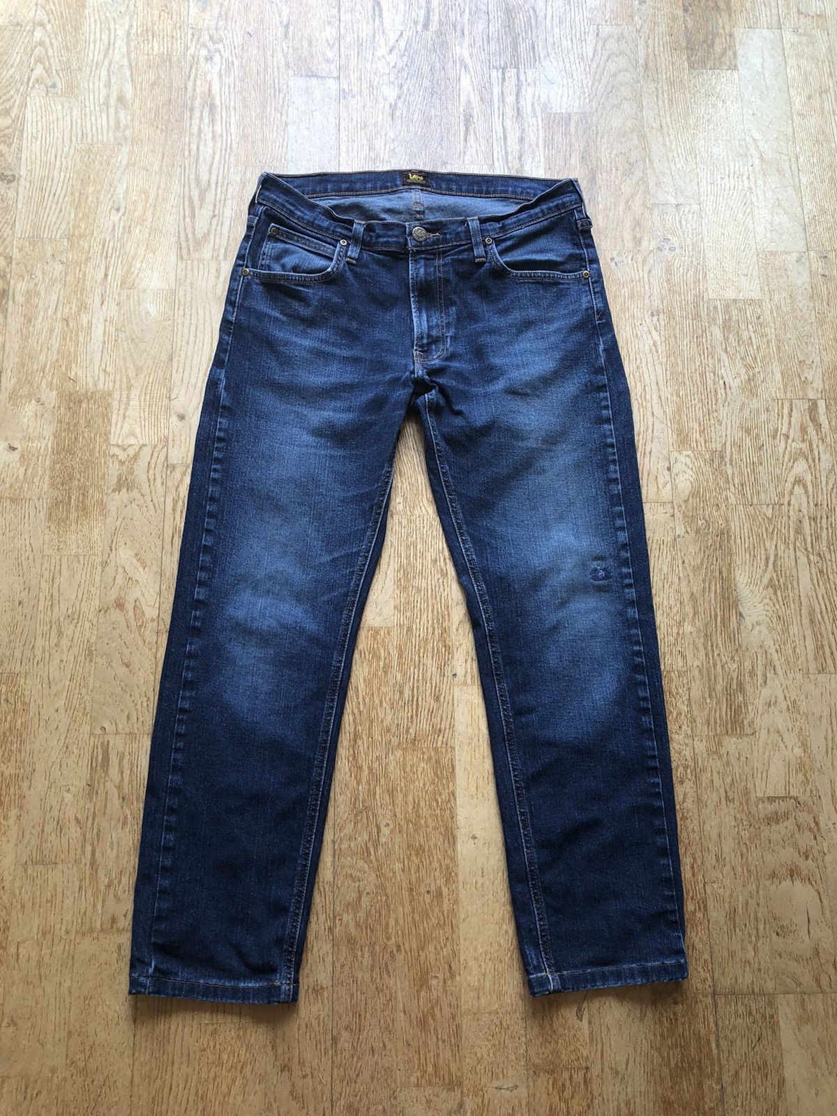 Lee LEE DAREN ZIP FLY VINTAGE DENIM QUALITY JEANS PANTS Size US 33 - 1 Thumbnail