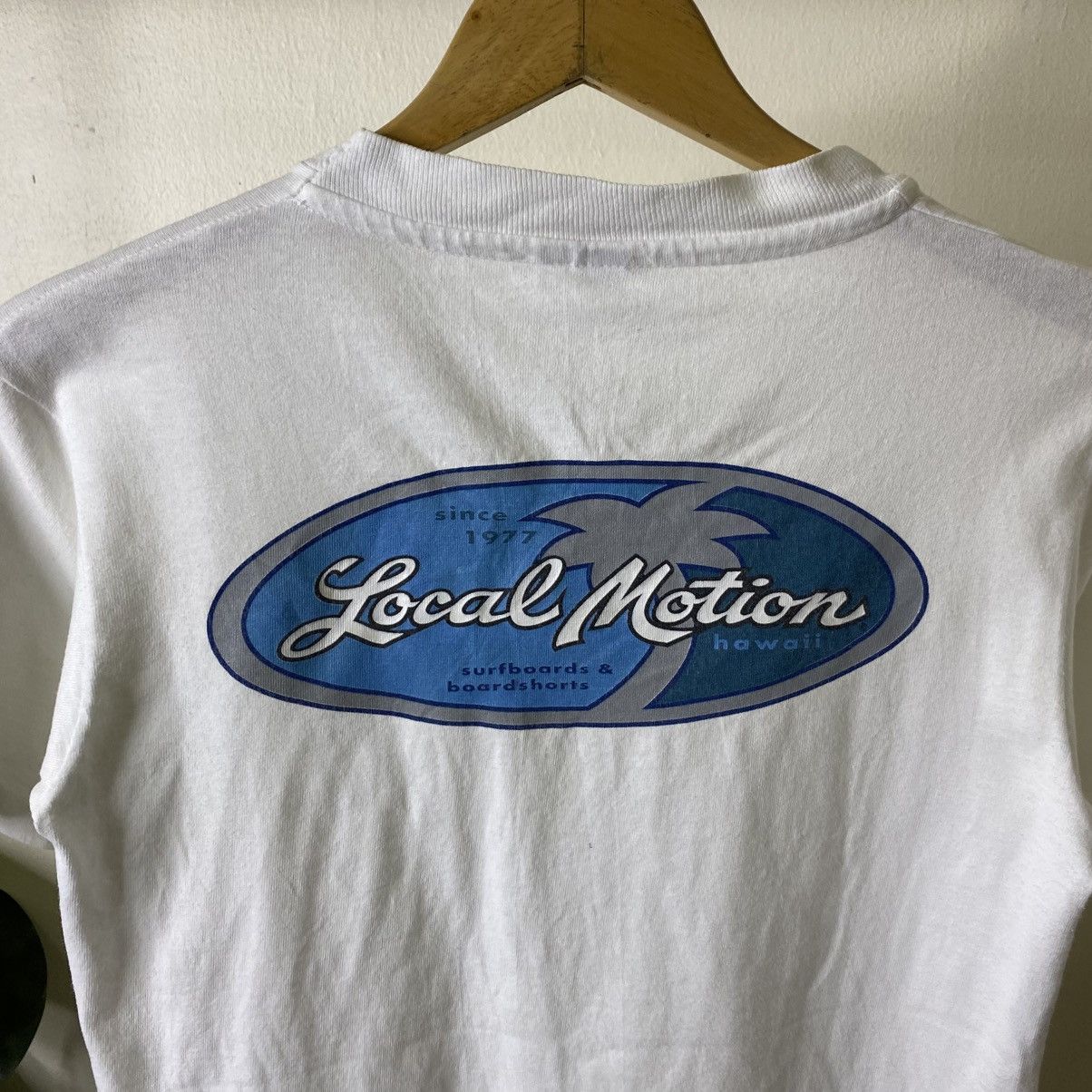 Vintage 1990s Local Motion Surf T Shirt Size US S / EU 44-46 / 1 - 2 Thumbnail