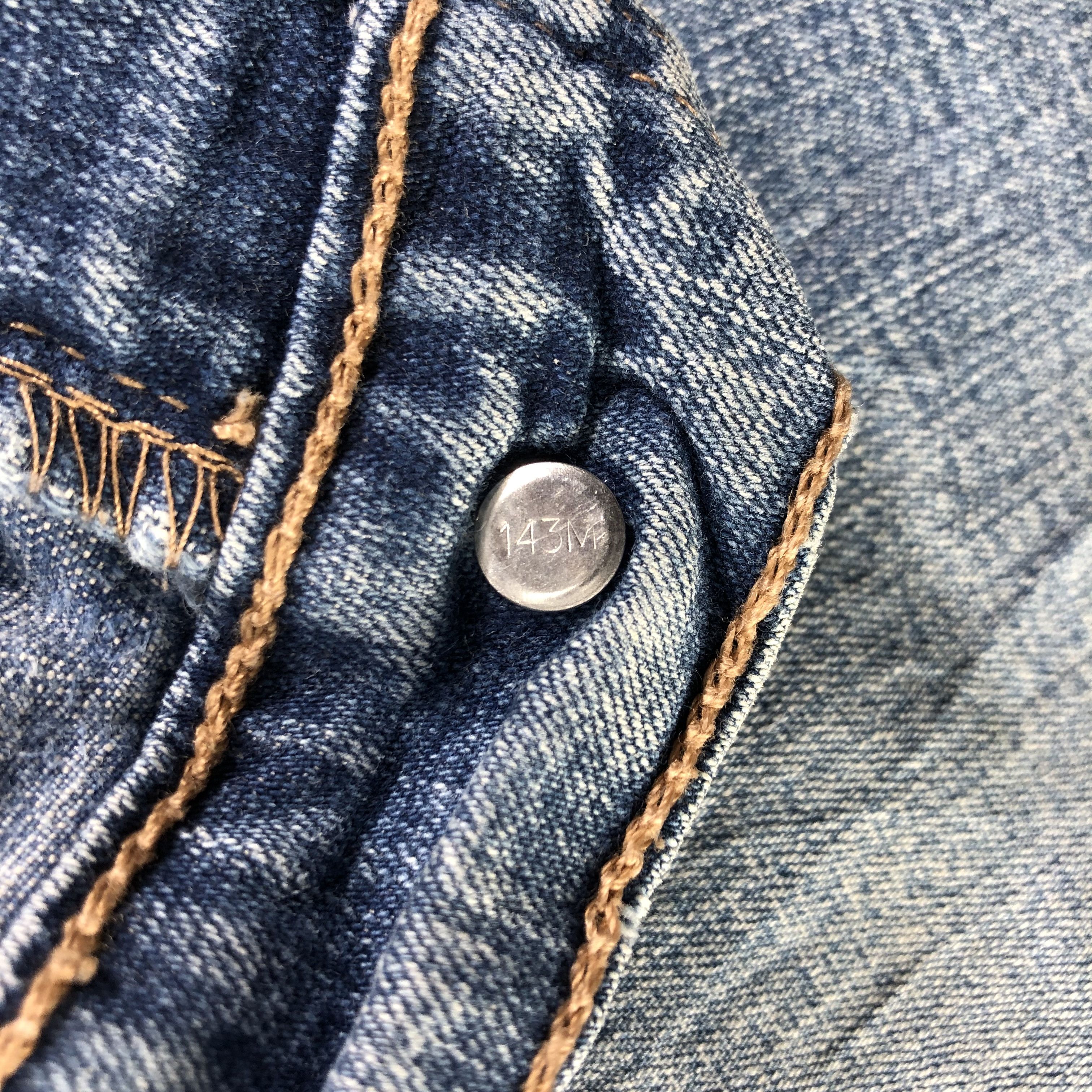 Levi's Vintage Blue Wash Levis 515 Jeans-J3090 Size US 35 - 9 Thumbnail