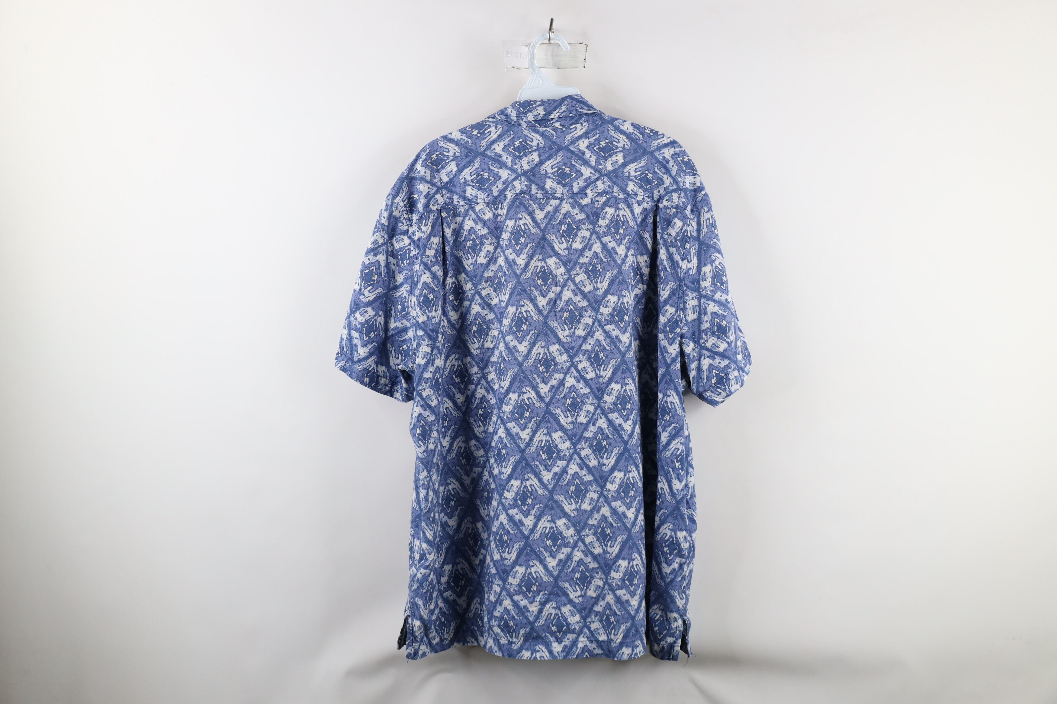 Tommy Bahama × Vintage Vintage Tommy Bahama Diamond Short Sleeve Button Shirt Size US XL / EU 56 / 4 - 9 Thumbnail