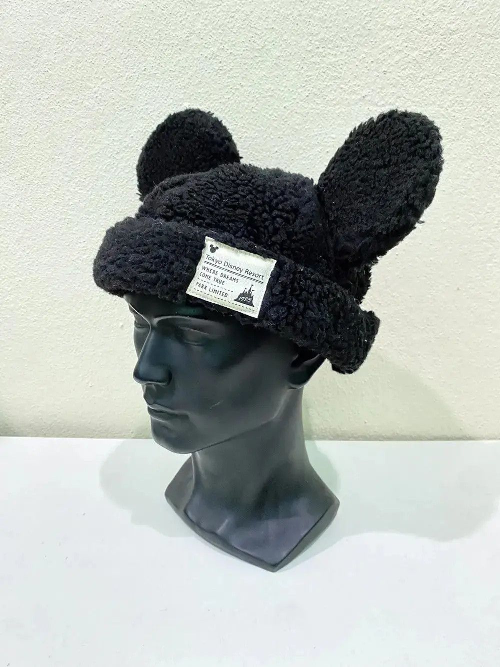 Mickey Mouse Disney Mickey Mouse Fleece Bunny Horn Beanie Hat Size ONE SIZE - 3 Thumbnail