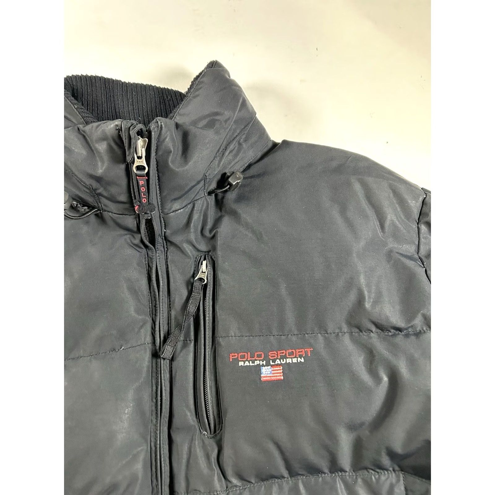Vintage VINTAGE Polo Sport Ralph Lauren Down Puffer Jacket Mens 2XL Black As Is Had Wear Polo Ralph Lauren Sport Jacket Mens 2XL Black Size US XXL / EU 58 / 5 - 3 Thumbnail