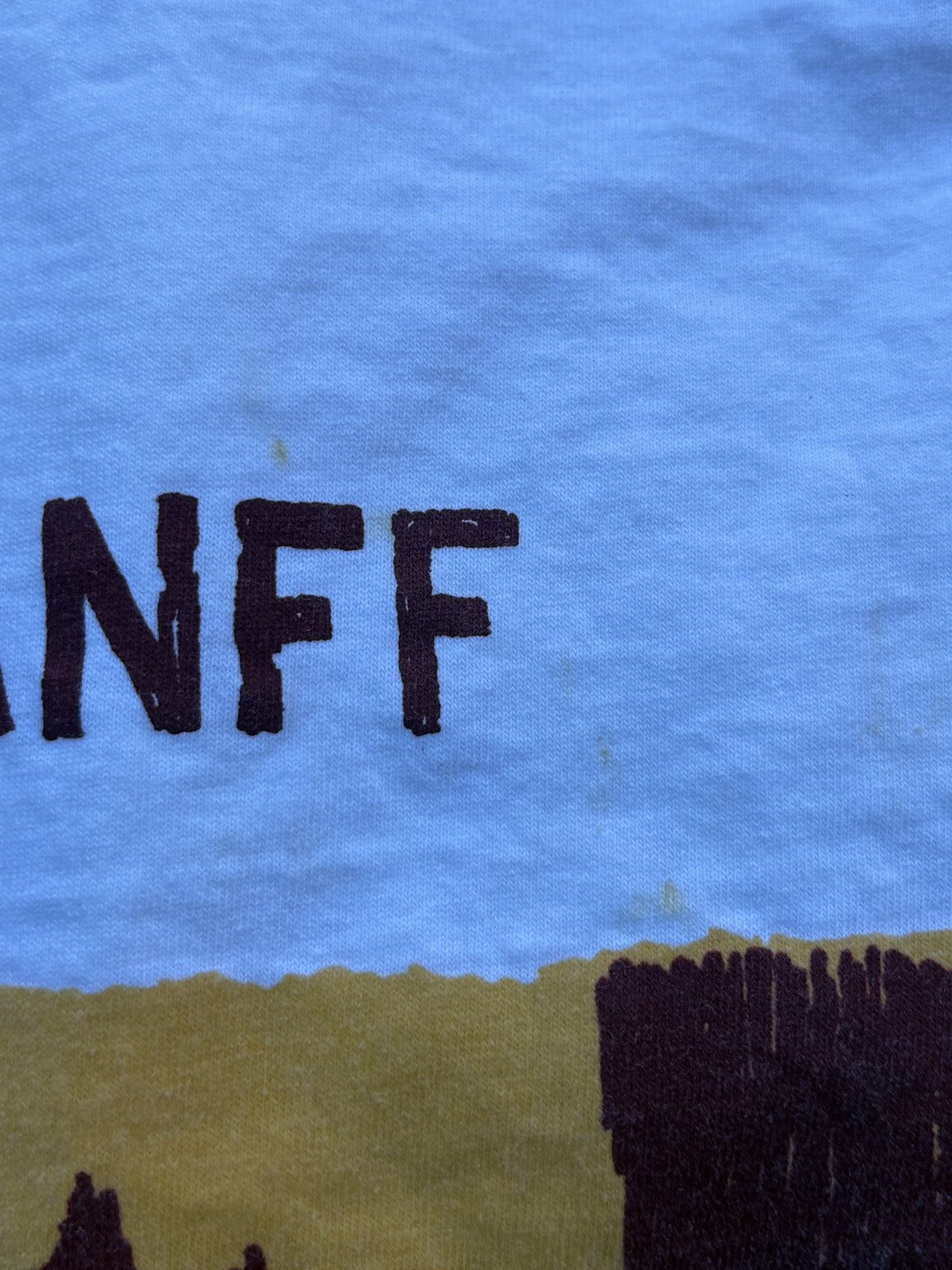 Roots Vintage 1990s Roots “Banff, Canada” Flag T-Shirt Size XL Size US XL / EU 56 / 4 - 7 Thumbnail