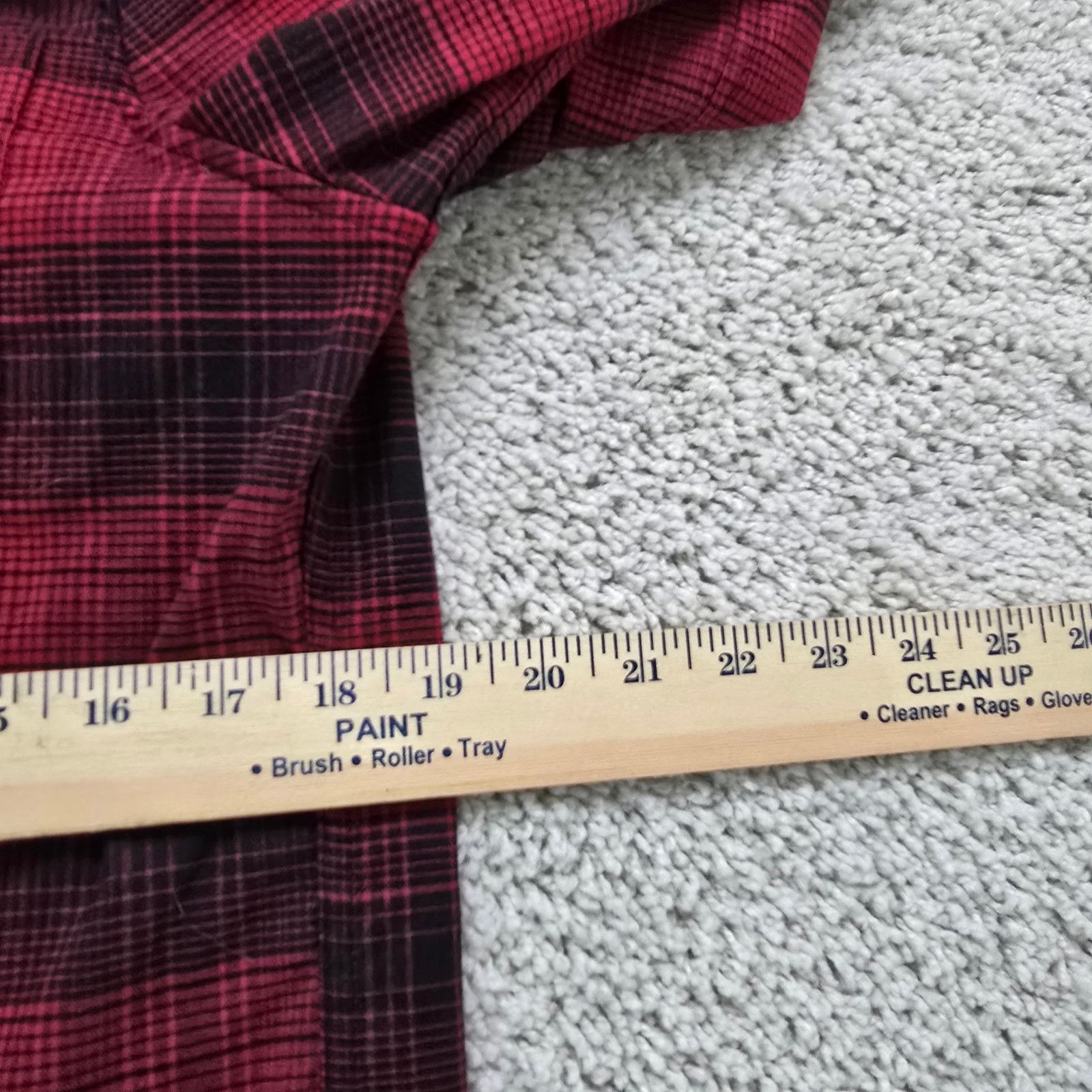 Lululemon Lululemon Mens Performance Flannel Lightweight Red Large L Size US L / EU 52-54 / 3 - 7 Thumbnail
