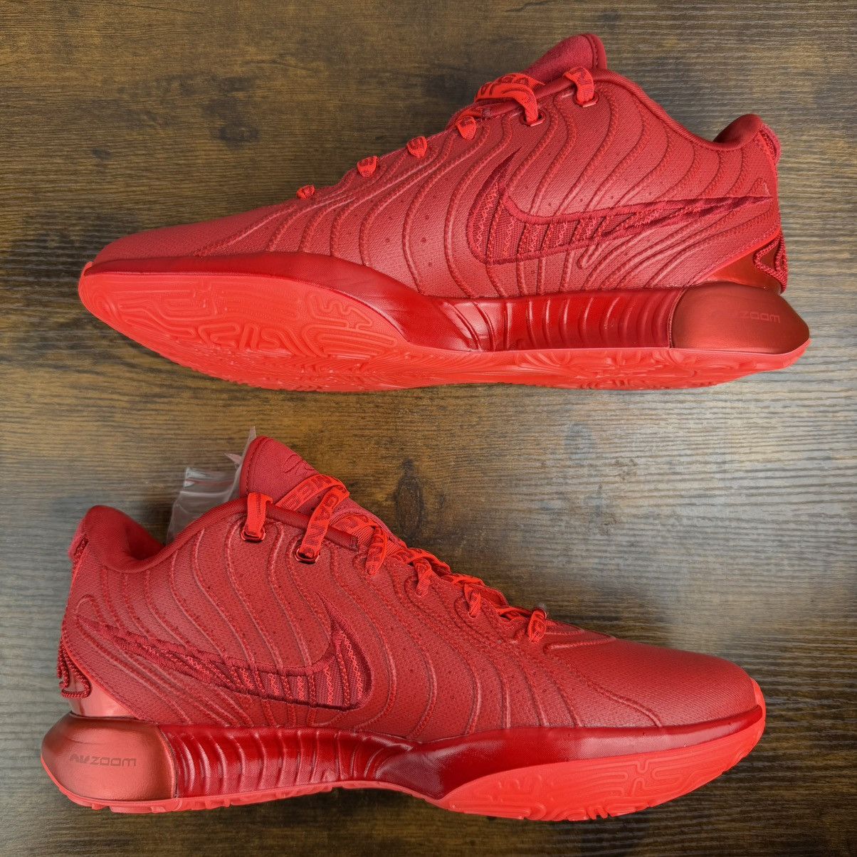 Nike NEW Nike LeBron 21 James Gang Size 11 HF5951-600 Red Men’s Size US 11 / EU 44 - 4 Thumbnail