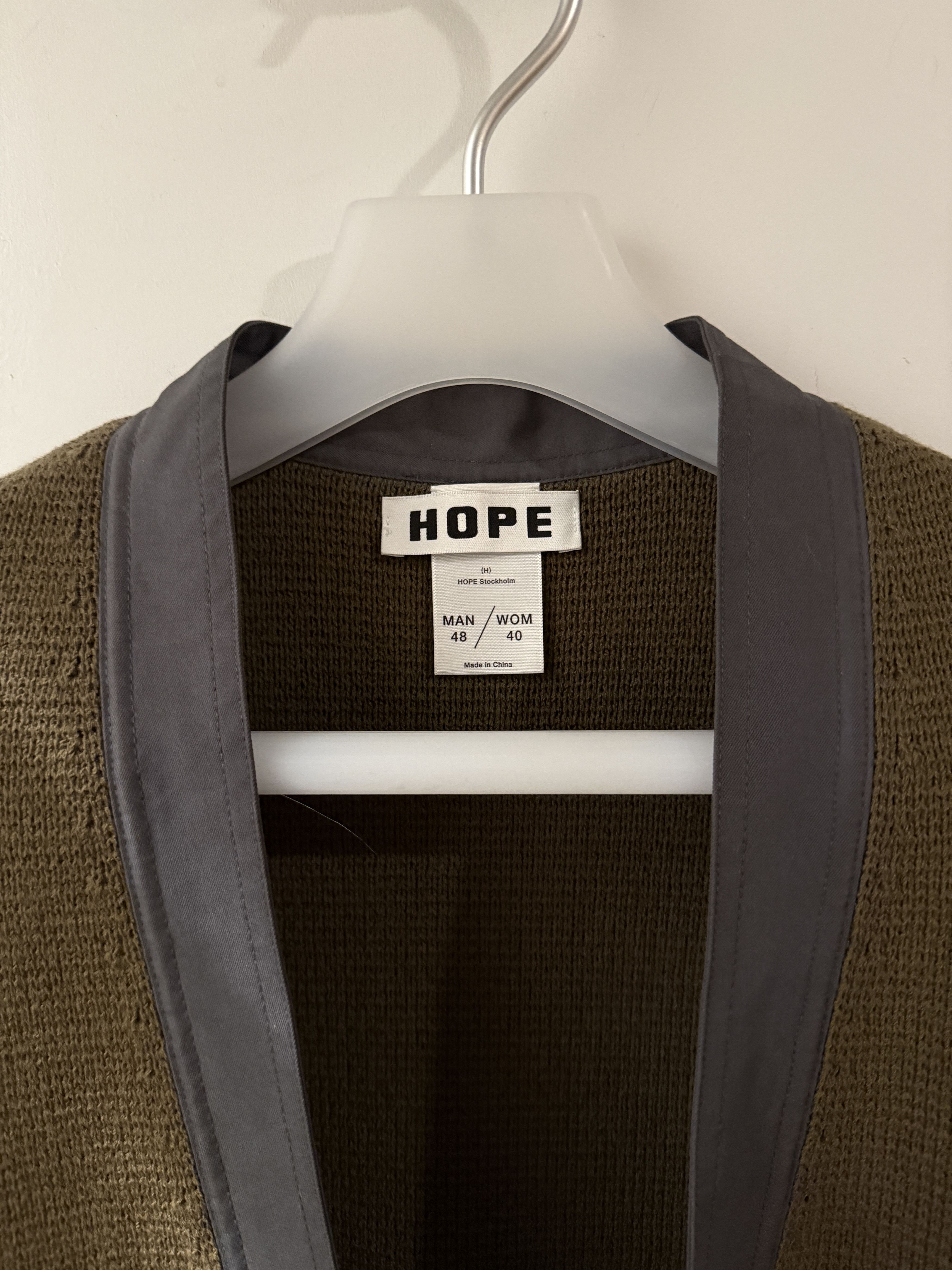 Hope Hope Olive Green Sleeveless Vest Size US M / EU 48-50 / 2 - 3 Thumbnail