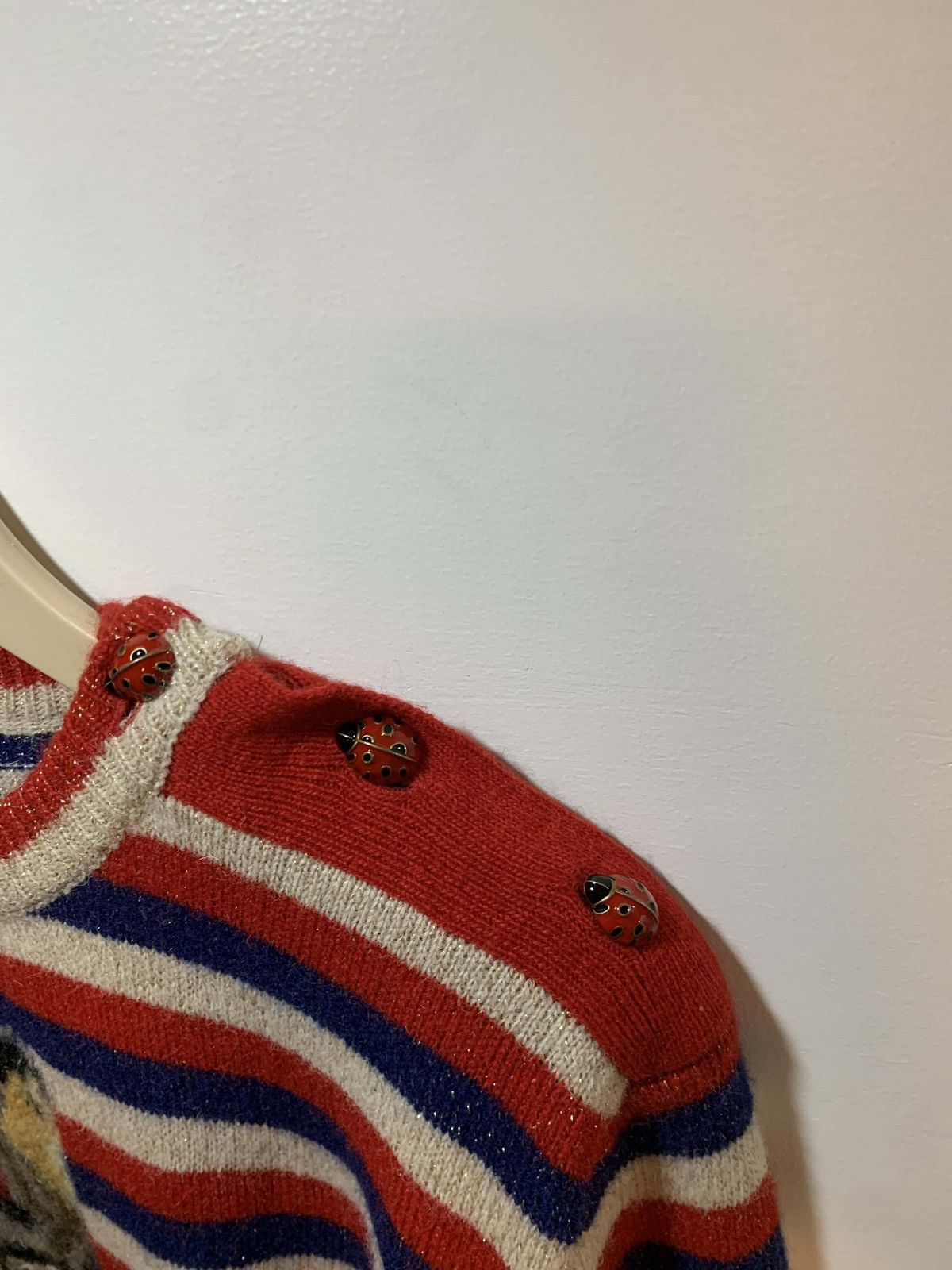 Gucci Gucci Striped Cashmere Knitwear Sweater Size L / US 10 / IT 46 - 4 Thumbnail
