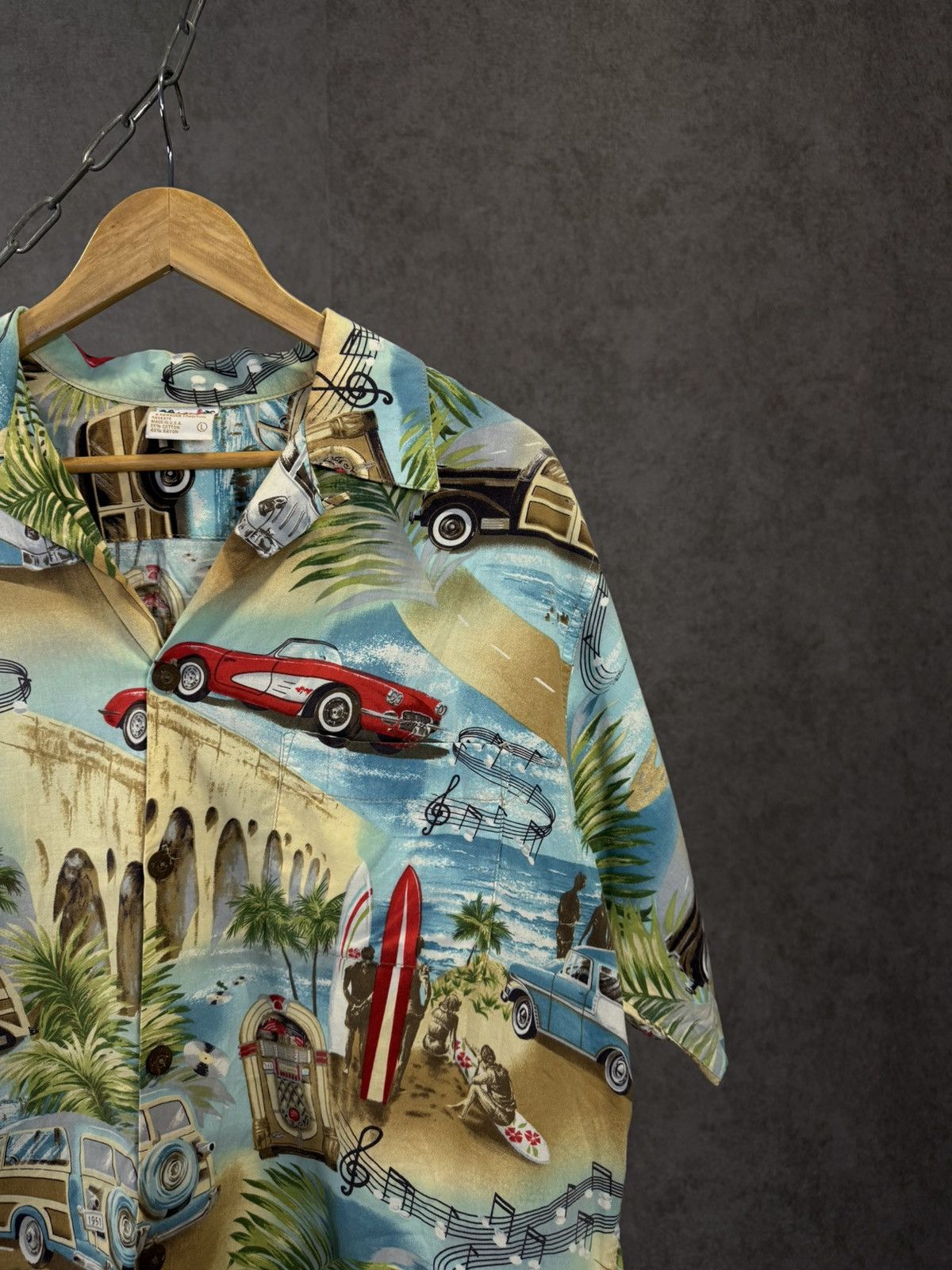 Other Hawaiian crazy made in USA shirt Size US XL / EU 56 / 4 - 2 Thumbnail