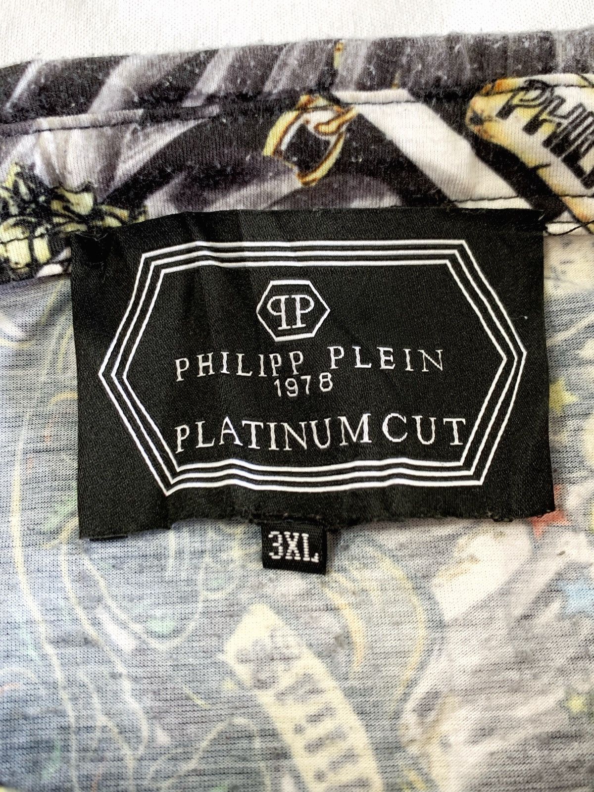 Philipp Plein Philip plein platinum cut polo shirt with ed hardy style Size US M / EU 48-50 / 2 - 5 Thumbnail