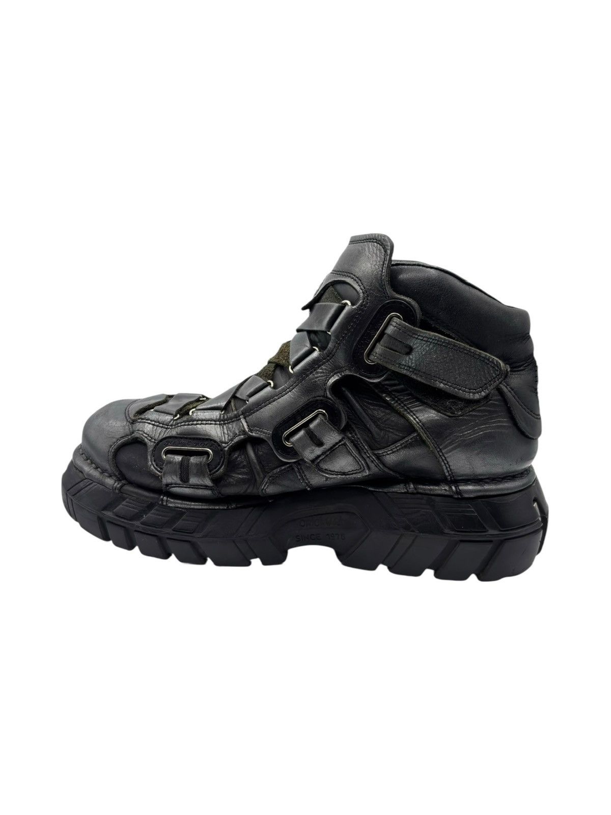 New Rock Vintage New Rock grey trailer platform boots Size 45 Size US 12 / EU 45 - 5 Thumbnail